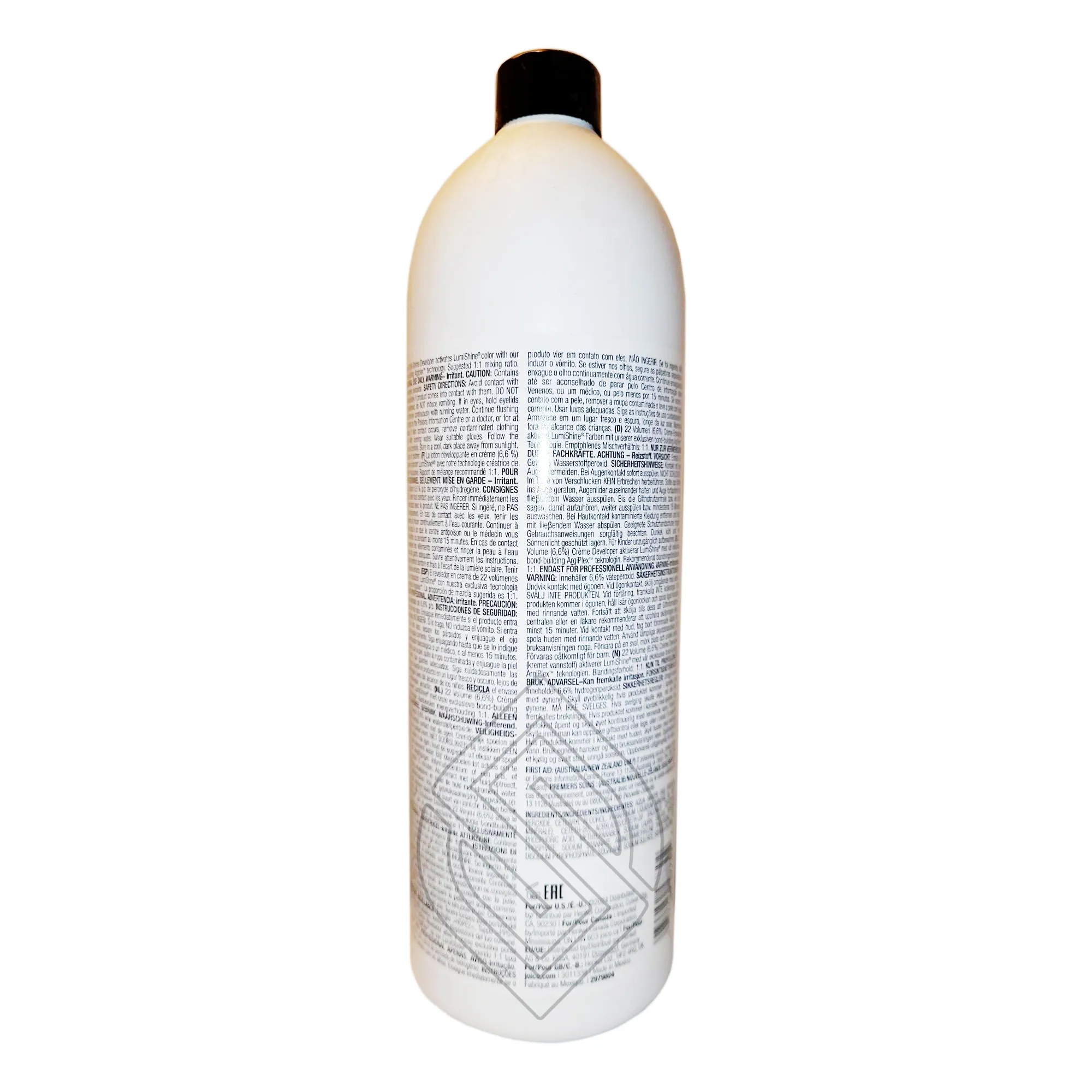 Joico Lumishine Lumi 10 Accellerator Creme Developer 22 Volume 6.6% 33.8 Ounce 1000 Milliliters | SellerSpree