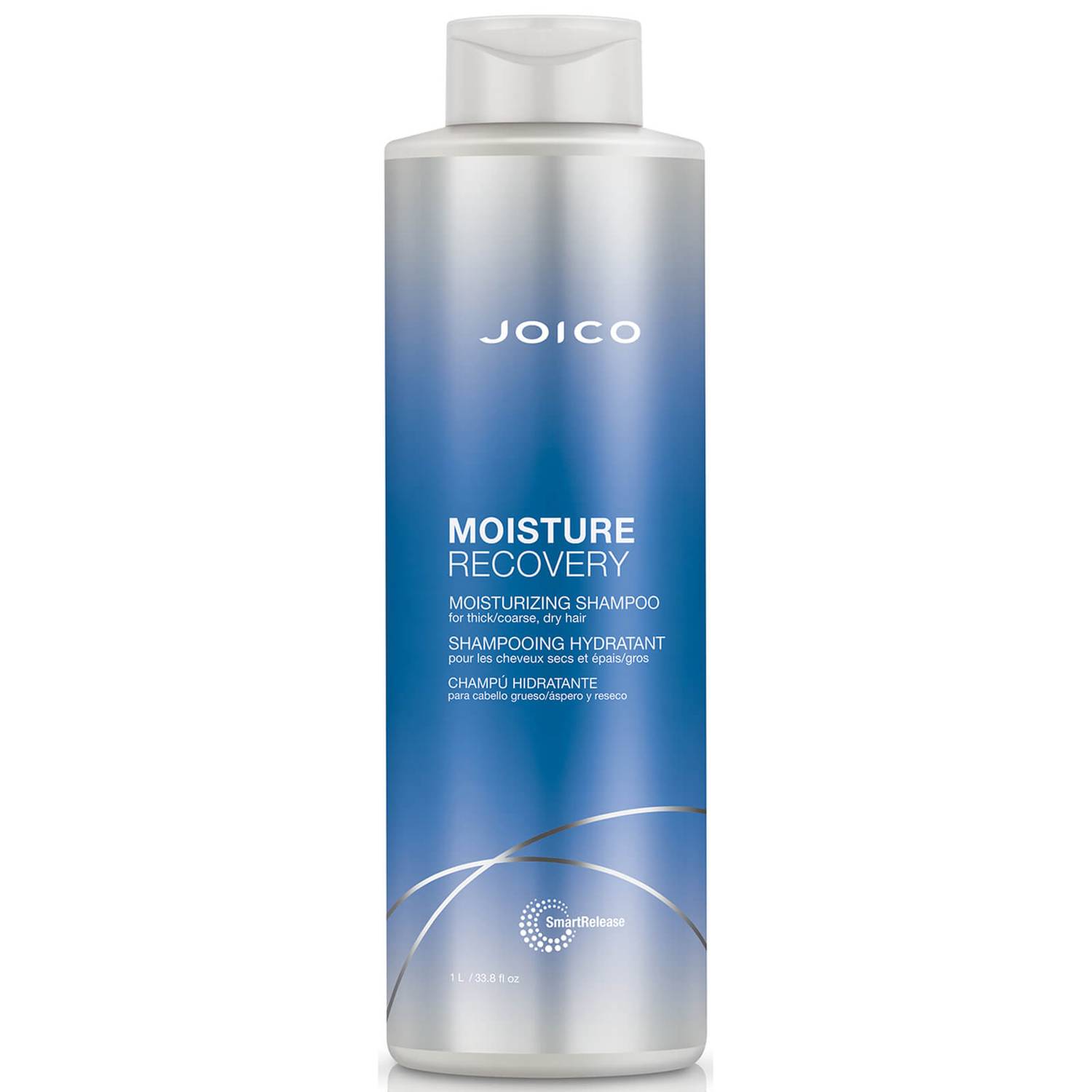 Joico Moisture Recovery Moisturizing Shampoo For Thick / Coarse Dry Hair 33.8 Ounce 1000 Milliliters | SellerSpree
