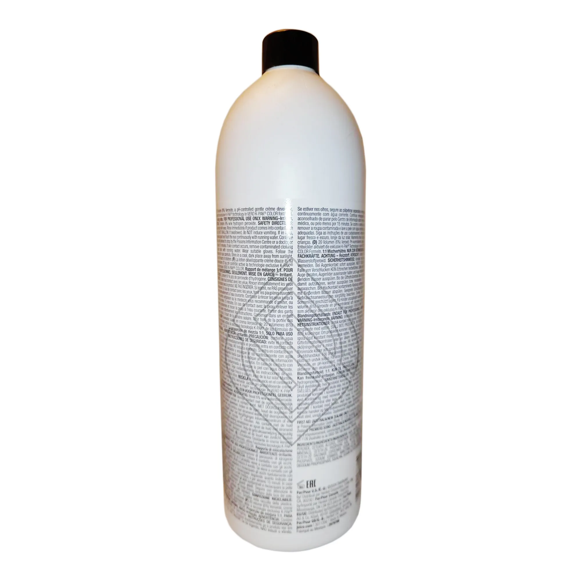 Joico Vero K-Pak Color Veroxide Developer 20 Volume 6% 33.8 Ounce 1000 Milliliters | SellerSpree