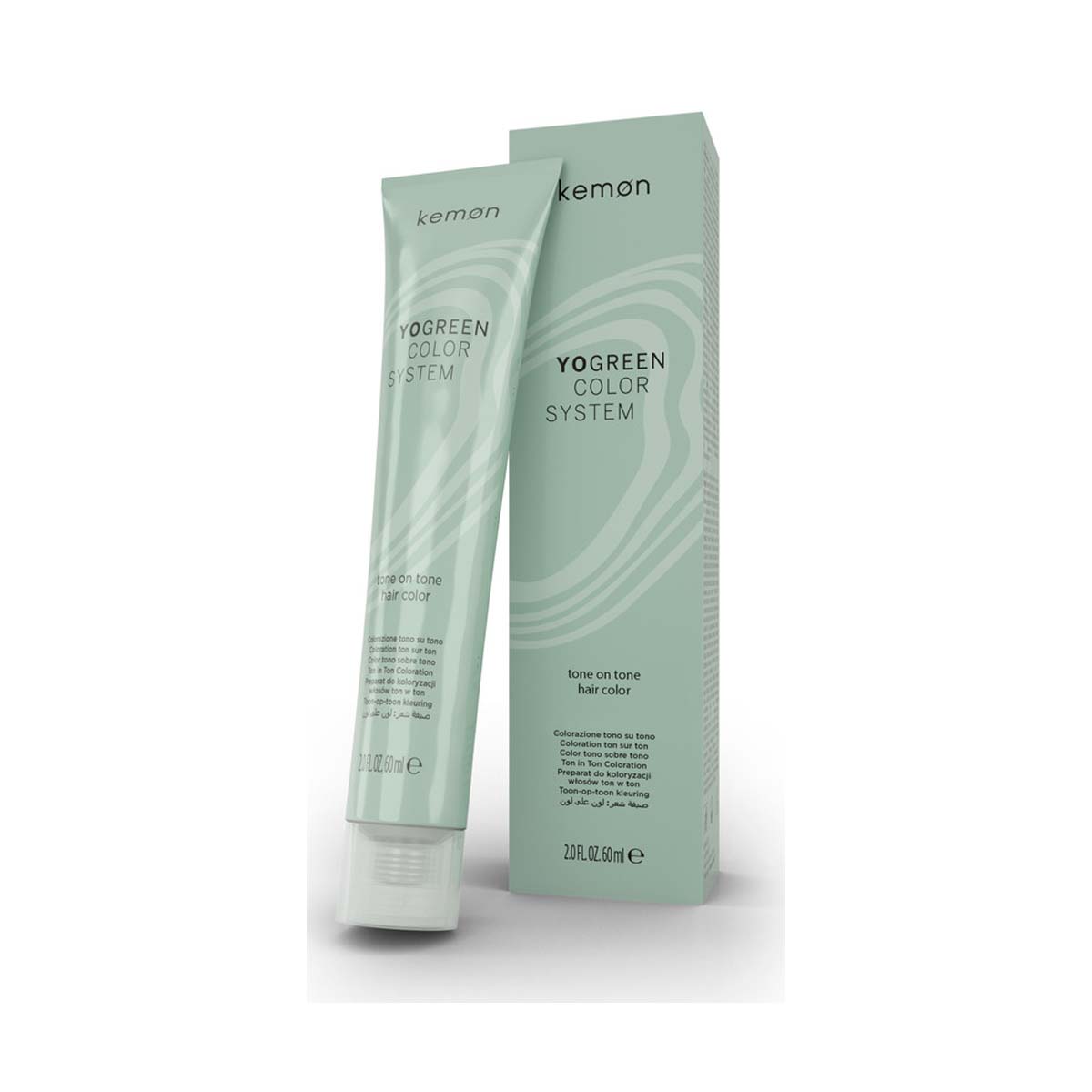 Kemon Yo Green Color System 1 Black Tone On Tone Hair Color 2 Ounce 60 Milliliters | SellerSpree