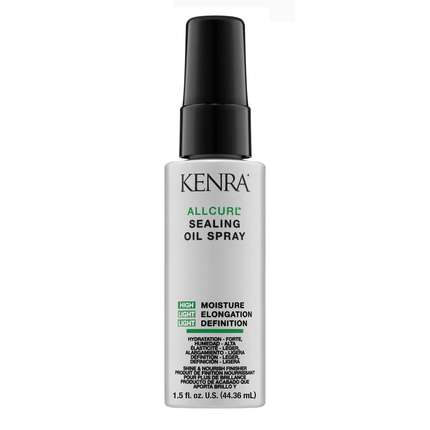Kenra Allcurl Sealing Oil Spray Moisture Elongation Definition Shine & Nourish Finisher 1.5 Ounce 44.36 Milliliters | SellerSpree