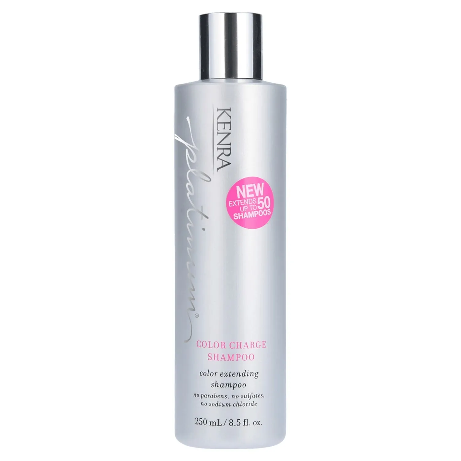 Kenra Platinum Color Charge Shampoo Color Extending Shampoo no Parabens No Sulfates No Sodium Chloride 8.5 Ounce 250 Milliliters | SellerSpree