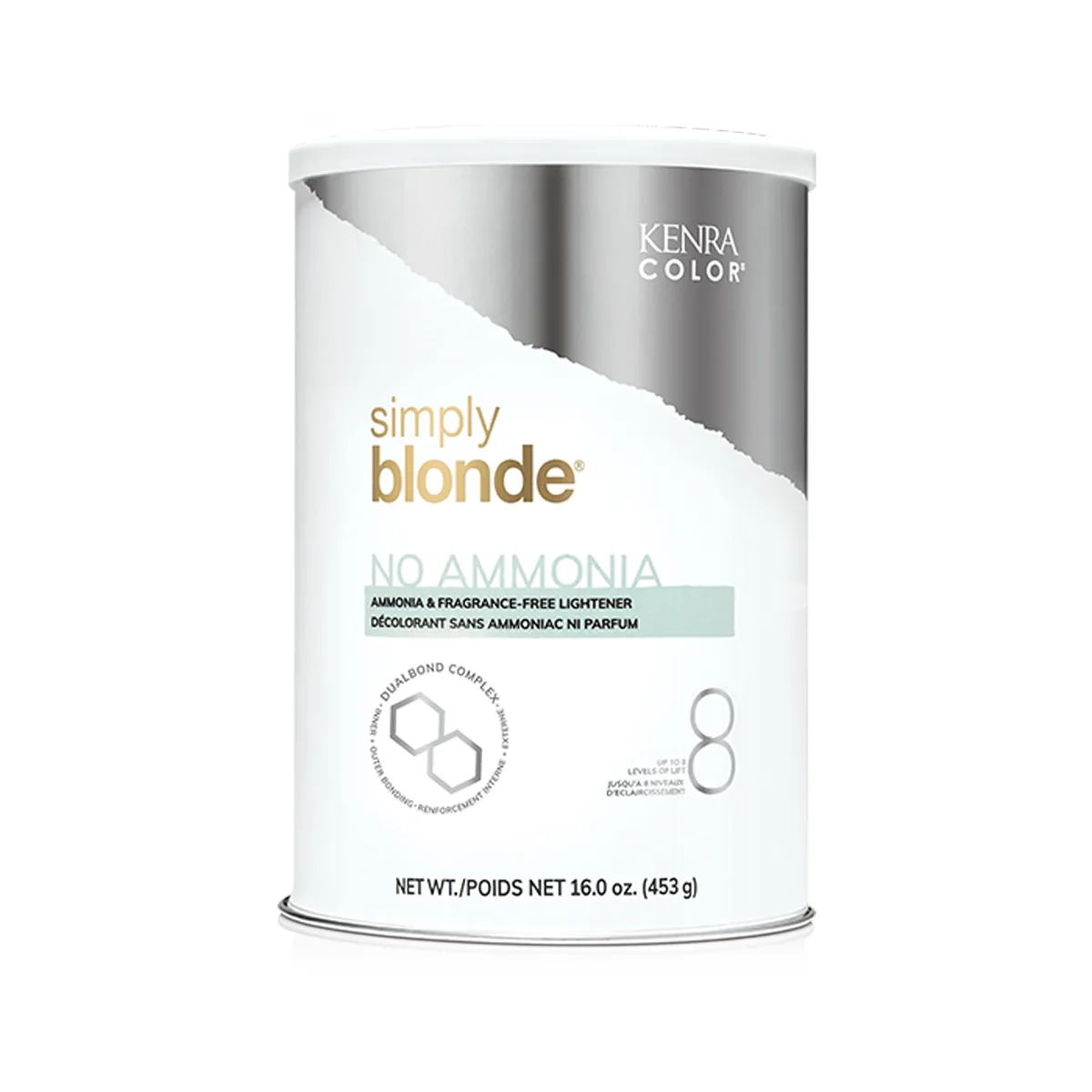 Kenra Simply Blonde No Ammonia Ammonia & Fragrance-Free Lightener Up To 8 Levels Of Lift 16 Ounce 453 Gram | SellerSpree