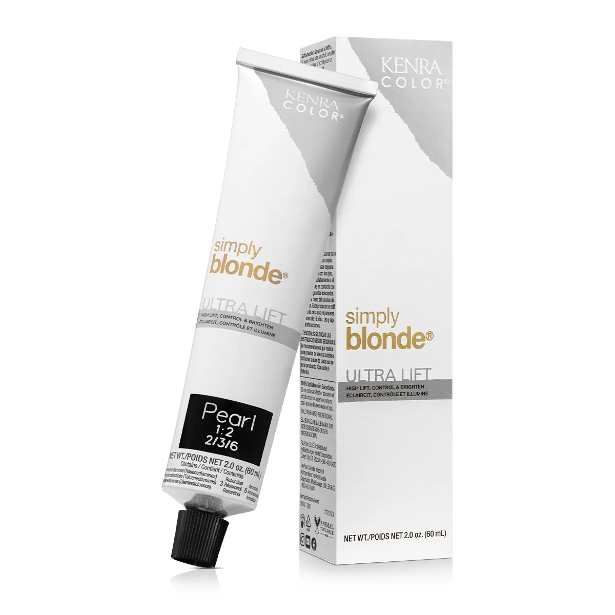 Kenra Simply Blonde Ultra Lift Ice High Lift Control And Brighten Permanent Hair Color 2 Ounce 60 Milliliters | SellerSpree