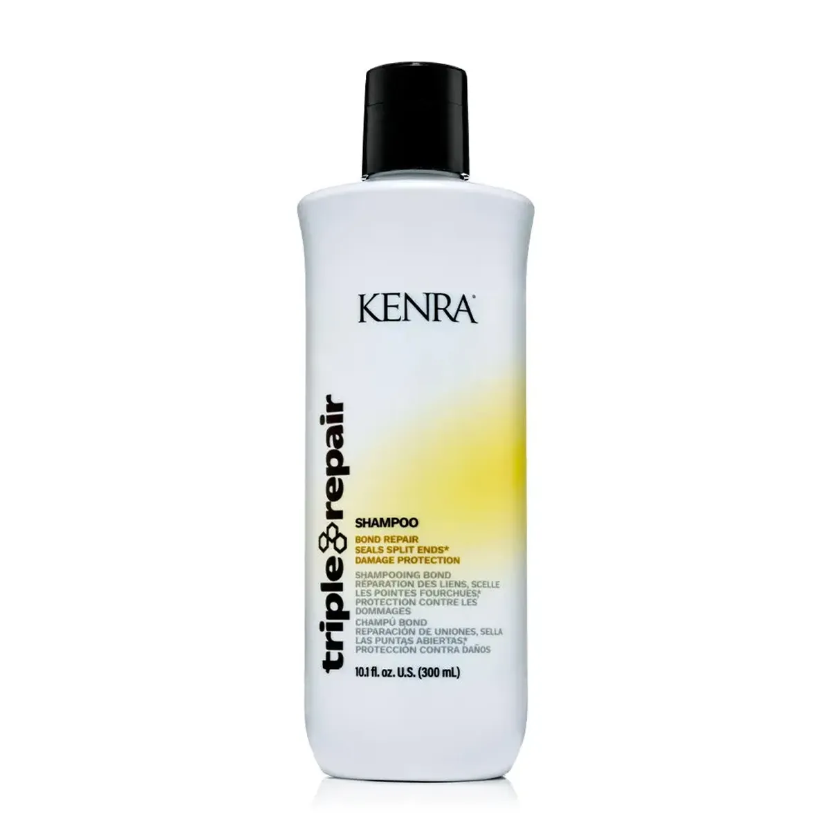 Kenra Triple Repair Shampoo Bond Repair Seals Split Ends Damage Protection 10.1 Ounce 300 Milliliters | SellerSpree