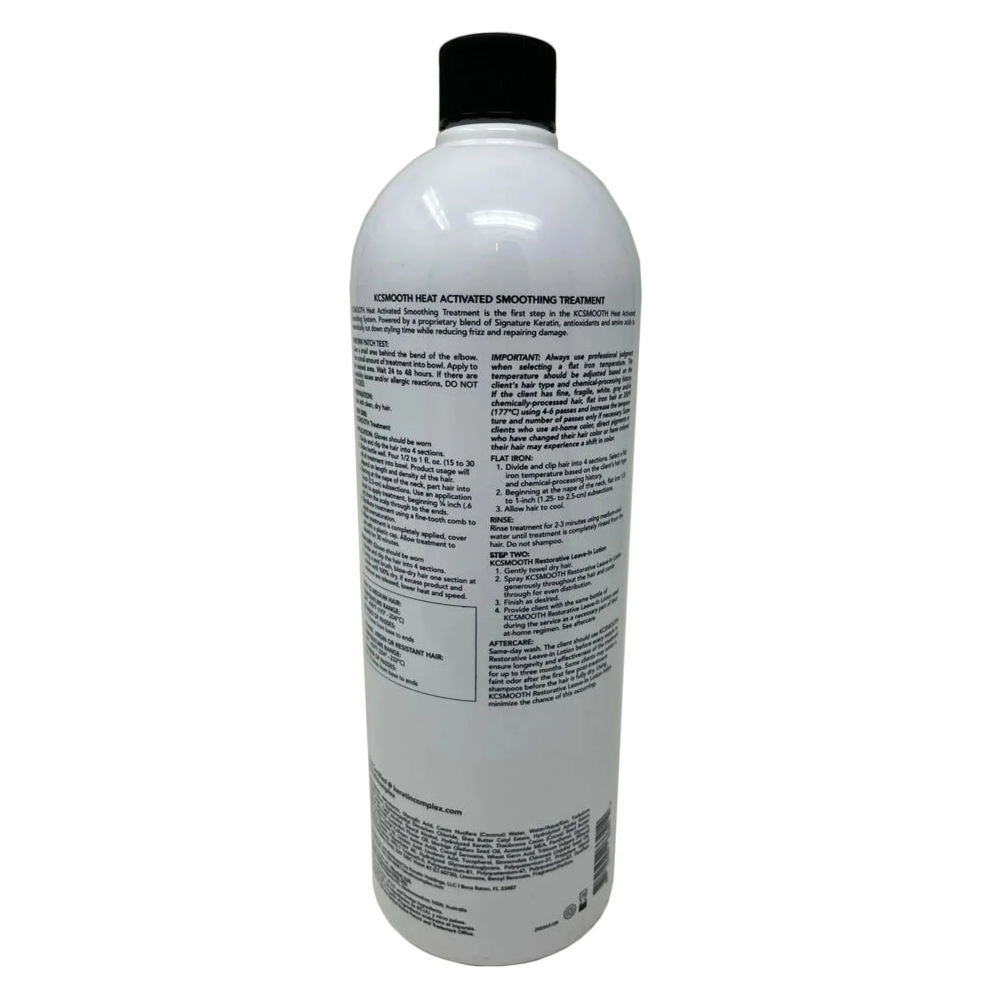 Keratin Complex KCSMOOTH Heat Activated Smoothing Treatment 33.8 Ounce 1000 Milliliters | SellerSpree