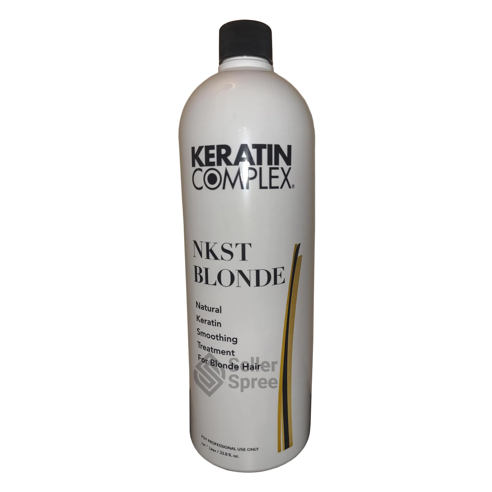 Keratin Complex NKST Blonde Natural Keratin Smoothing Treatment For Blonde Hair 33.8 Ounce 1000 Milliliters | SellerSpree