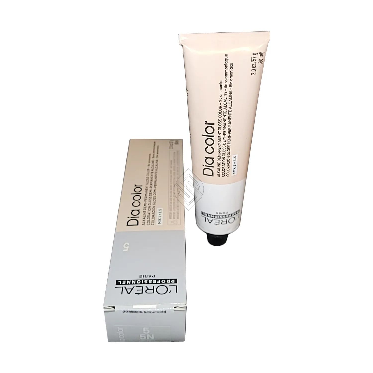 Loreal Professionnel Paris Dia Color 5/5N Light Brown Alkaline Demi-Permanent Gloss Hair Color No Ammonia 2 Ounce 57 Gram | SellerSpree