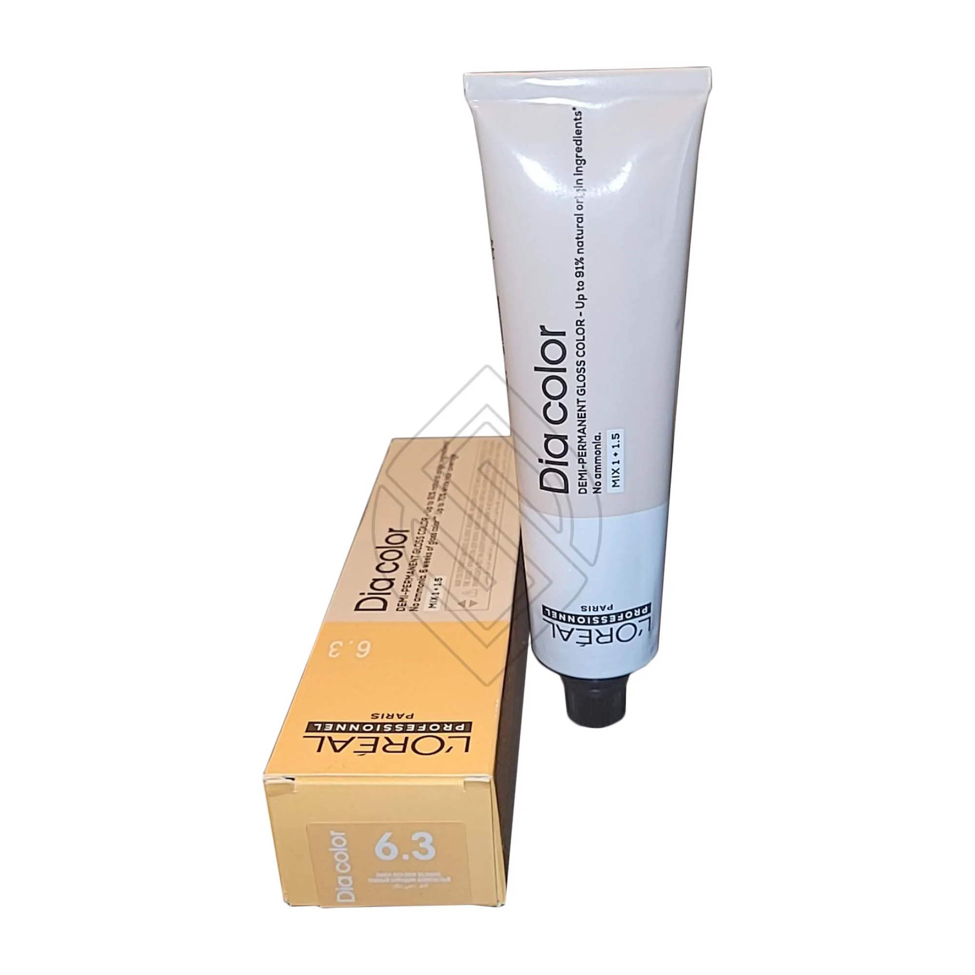 Loreal Professionnel Paris Dia Color #6.3 Dark Golden Blonde Demi-Permanent Gloss Hair Color Euro=6.3/6G 2 Ounce 60 Milliliters | SellerSpree