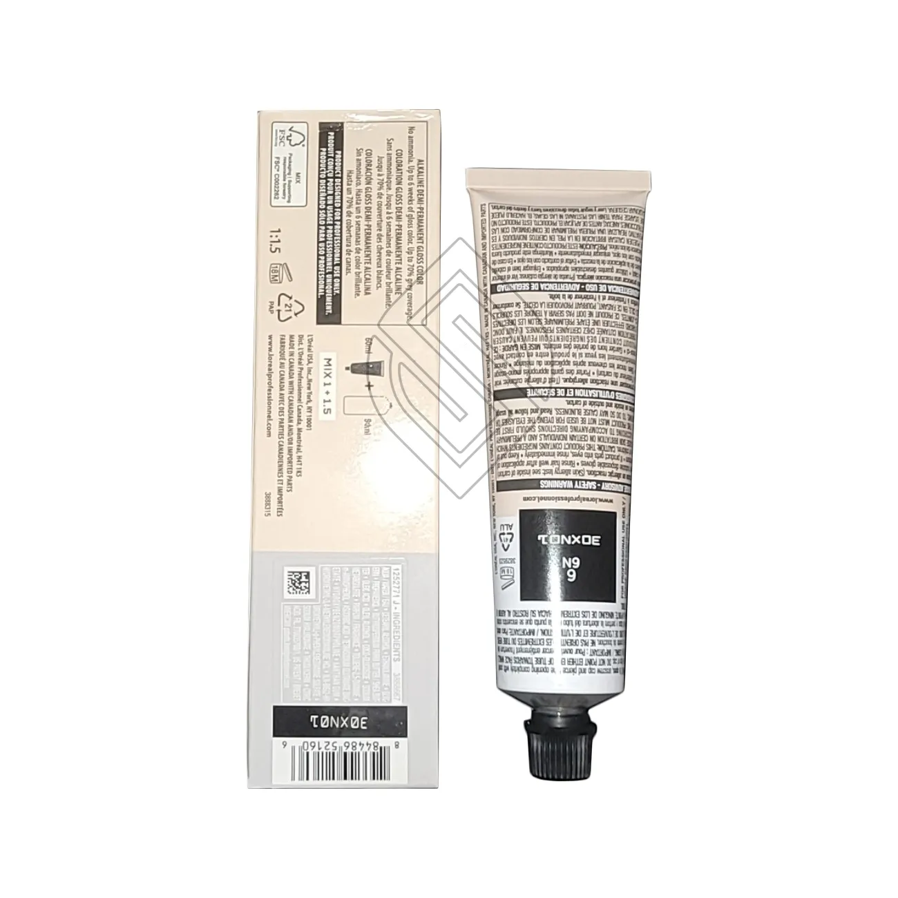 Loreal Professionnel Paris Dia Color 6/6N Dark Blonde Alkaline Demi-Permanent Gloss Hair Color No Ammonia 2 Ounce 57 Gram | SellerSpree