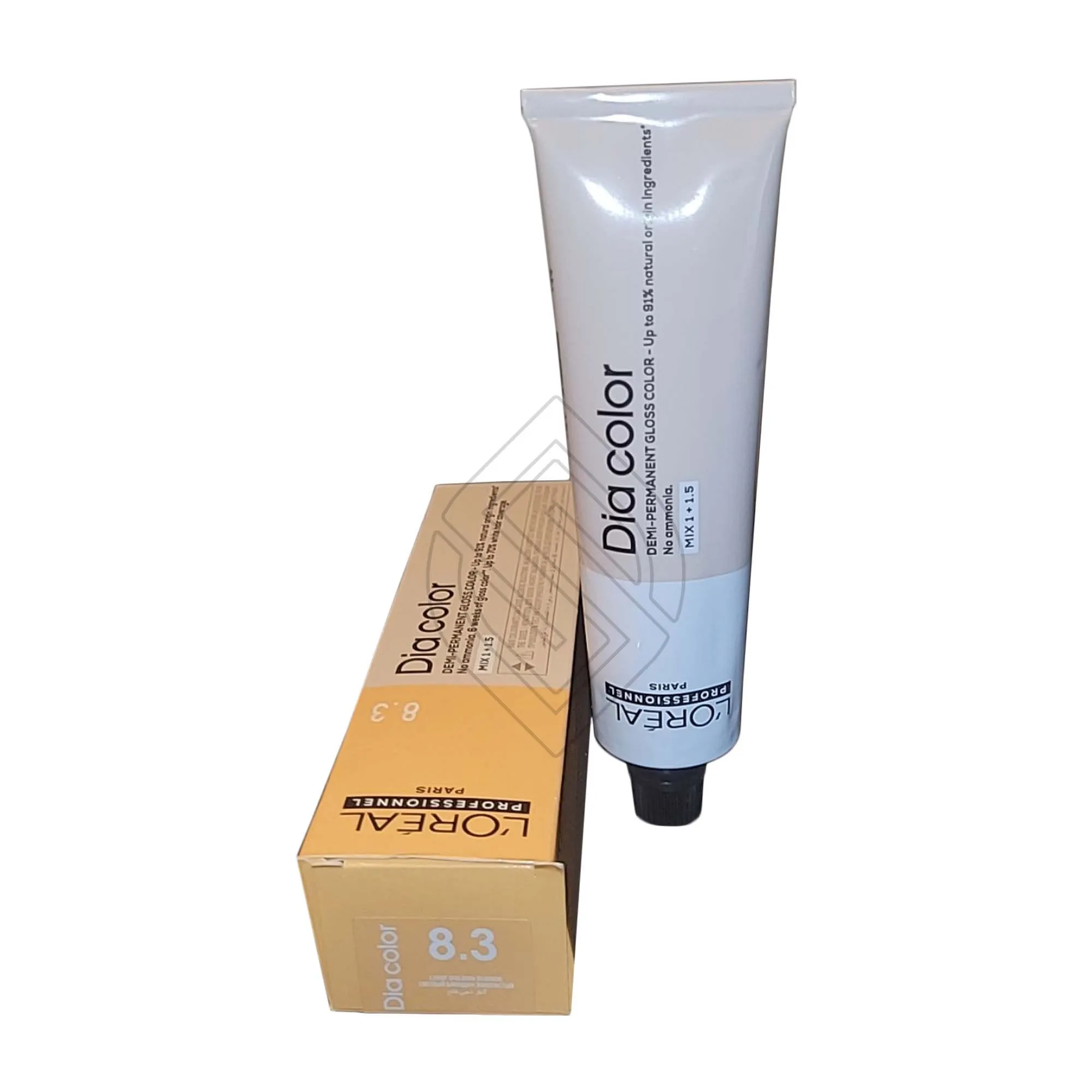 Loreal Professionnel Paris Dia Color #8.3 Light Golden Blonde Demi-Permanent Gloss Hair Color Euro=8.3/8G 2 Ounce 60 Milliliters | SellerSpree