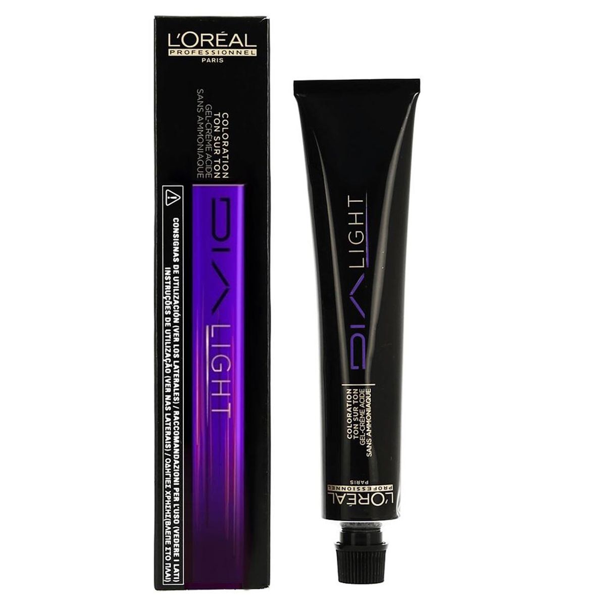 Loreal Professionnel Paris Dia Light 5.31/5GB Light Golden Ash Blonde Demi-Permanent Acidic Gel-Creme Colorant No Ammonia 1.7 Ounce 50 Milliliters | SellerSpree