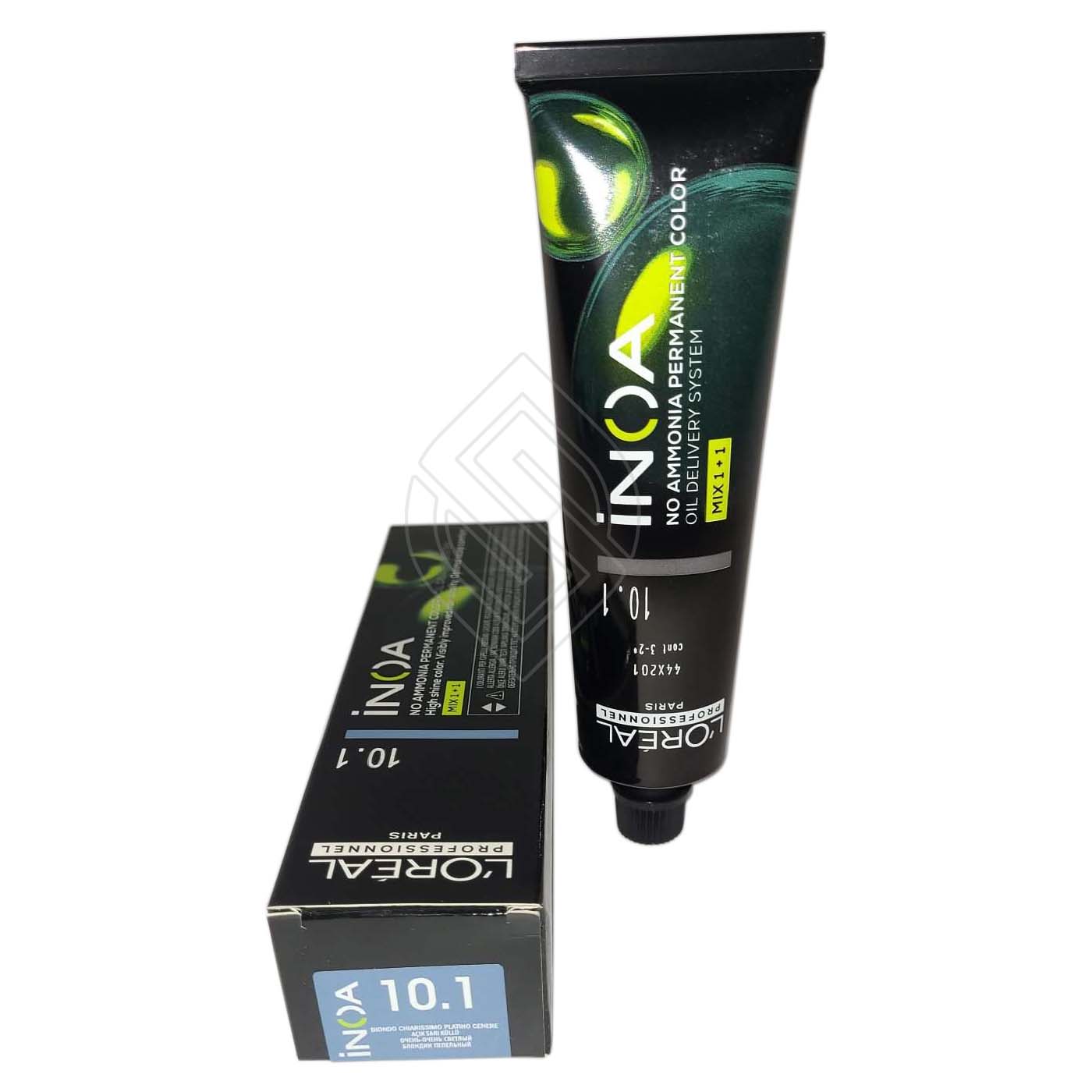 Loreal Professionnel Paris Inoa #10.1 Lightest Ash Blonde No Ammonia Permanent Hair Color Original-10.1/10B 2 Ounce 60 Gram | SellerSpree