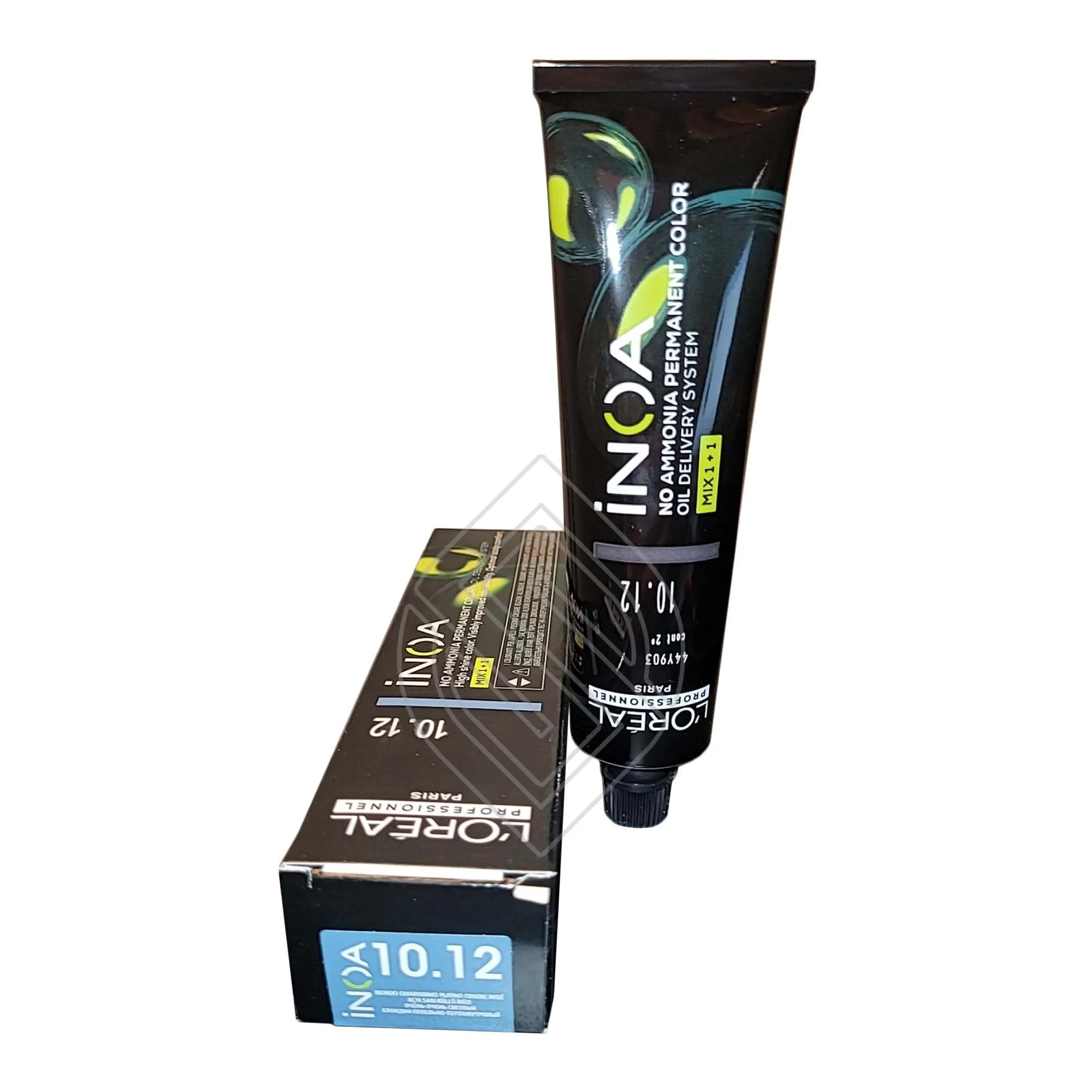 Loreal Professionnel Paris Inoa #10.12 Lightest Ash Iridescent Blonde No Ammonia Permanent Hair Color Euro-10.12/10BV 2 Ounce 60 Gram | SellerSpree