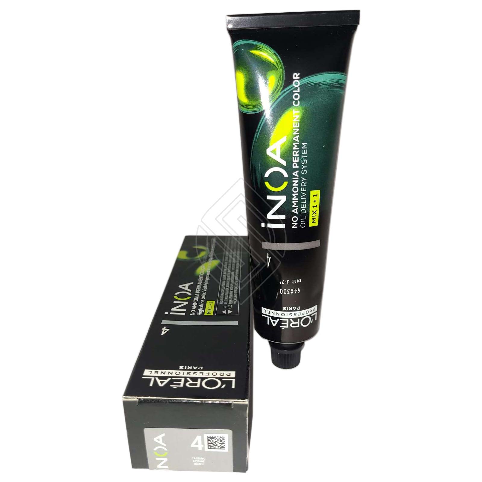 Loreal Professionnel Paris Inoa #4 Brown No Ammonia Permanent Hair Color Original-4/4N 2 Ounce 60 Gram | SellerSpree