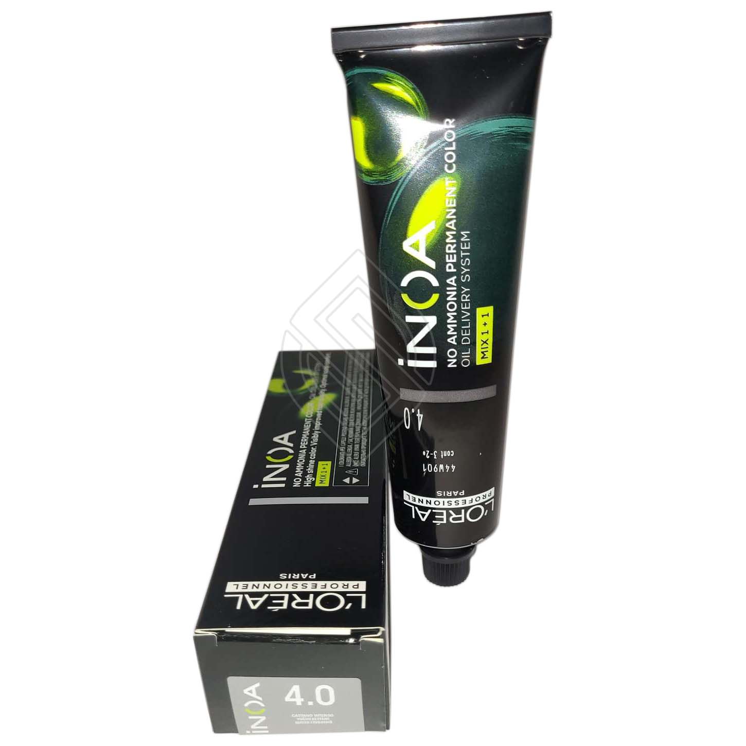 Loreal Professionnel Paris Inoa #4.0 Deep Brown No Ammonia Permanent Hair Color Original-4.0/4NN 2 Ounce 60 Gram | SellerSpree