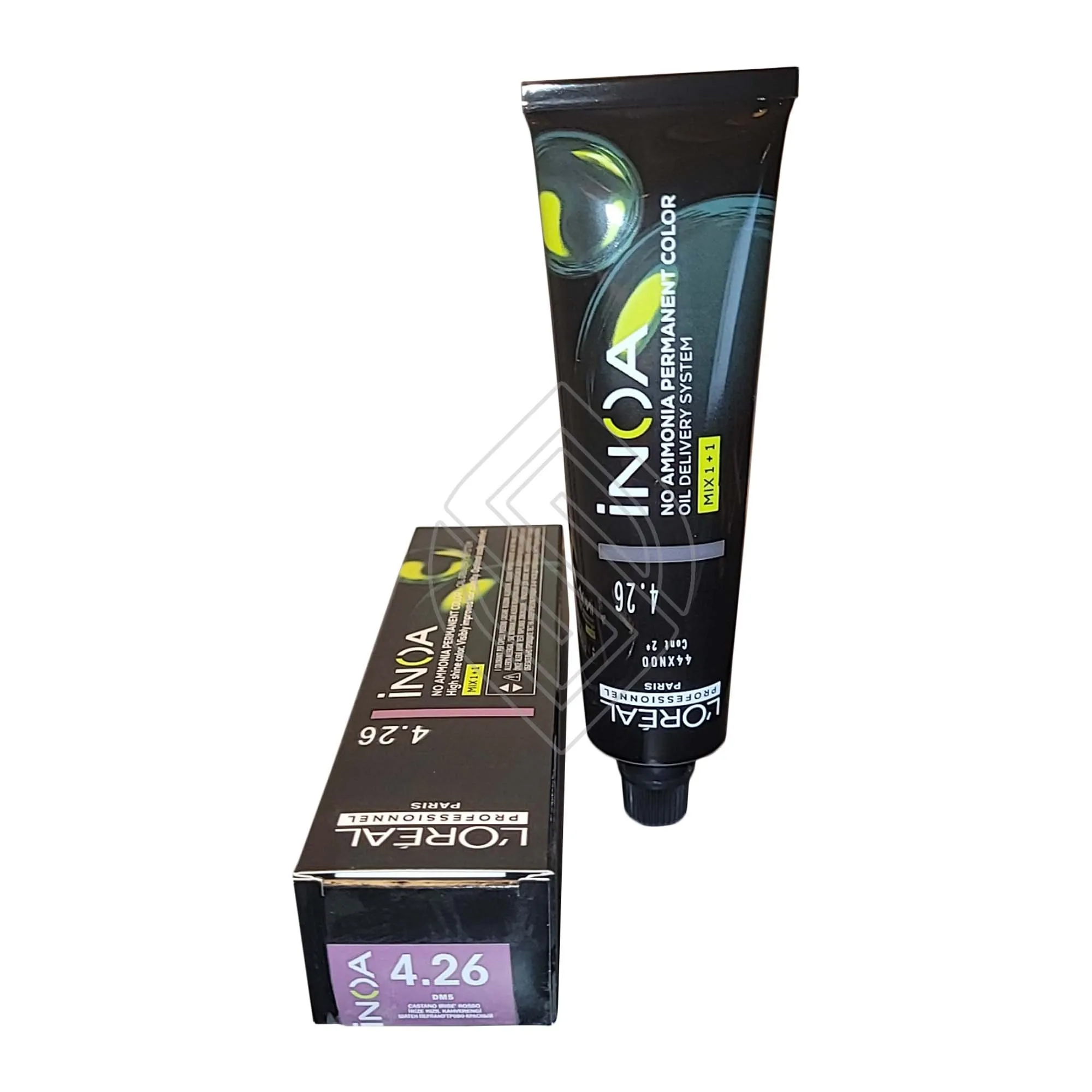 Loreal Professionnel Paris Inoa #4.26 Iridescent Red Brown No Ammonia Permanent Hair Color Original-4.26/4VR 2 Ounce 60 Gram | SellerSpree