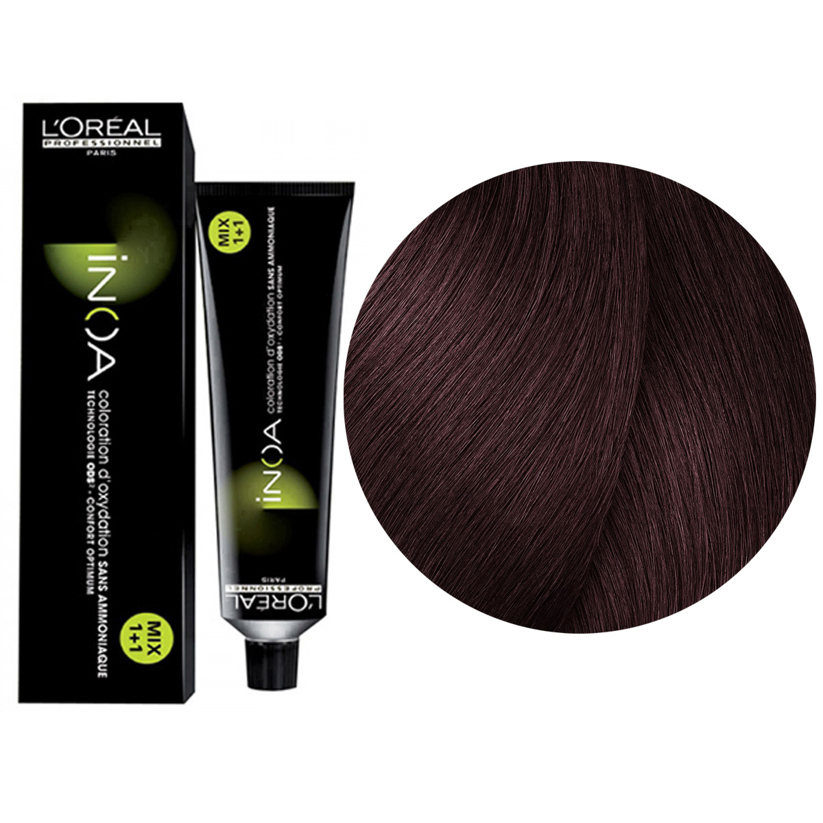 Loreal Inoa 4.26/4VR Iridescent Red Brown ODS2 Ammonia-Fre