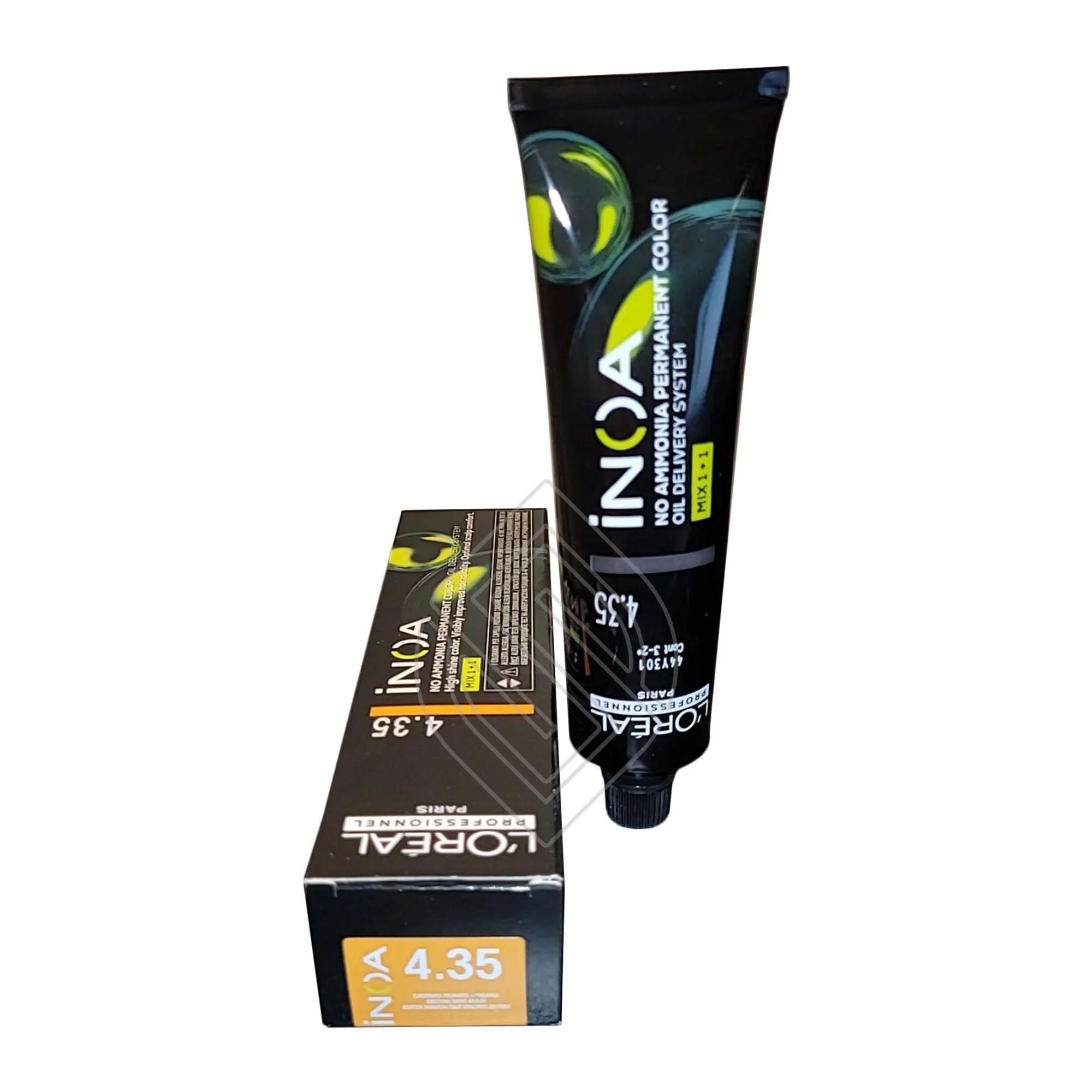 Loreal Professionnel Paris Inoa #4.35 Golden Mahogany Brown No Ammonia Permanent Hair Color 2 Ounce 60 Gram | SellerSpree