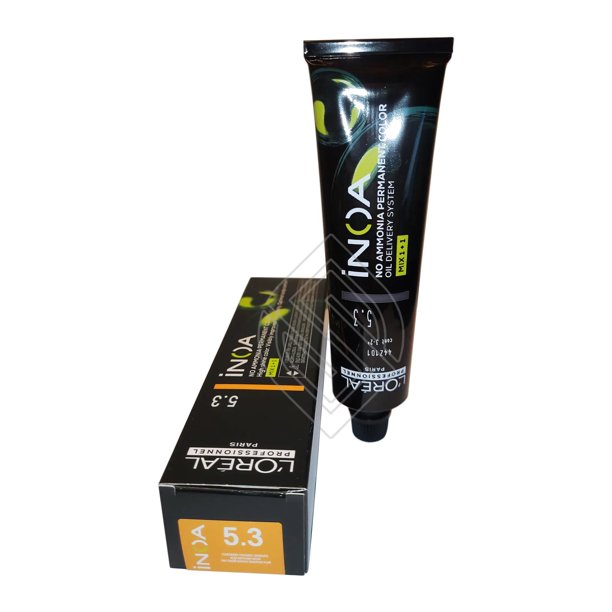 Loreal Professionnel Paris Inoa #5.3 Light Golden Brown No Ammonia Permanent Hair Color Euro=5.3/5G 2 Ounce 60 Gram | SellerSpree