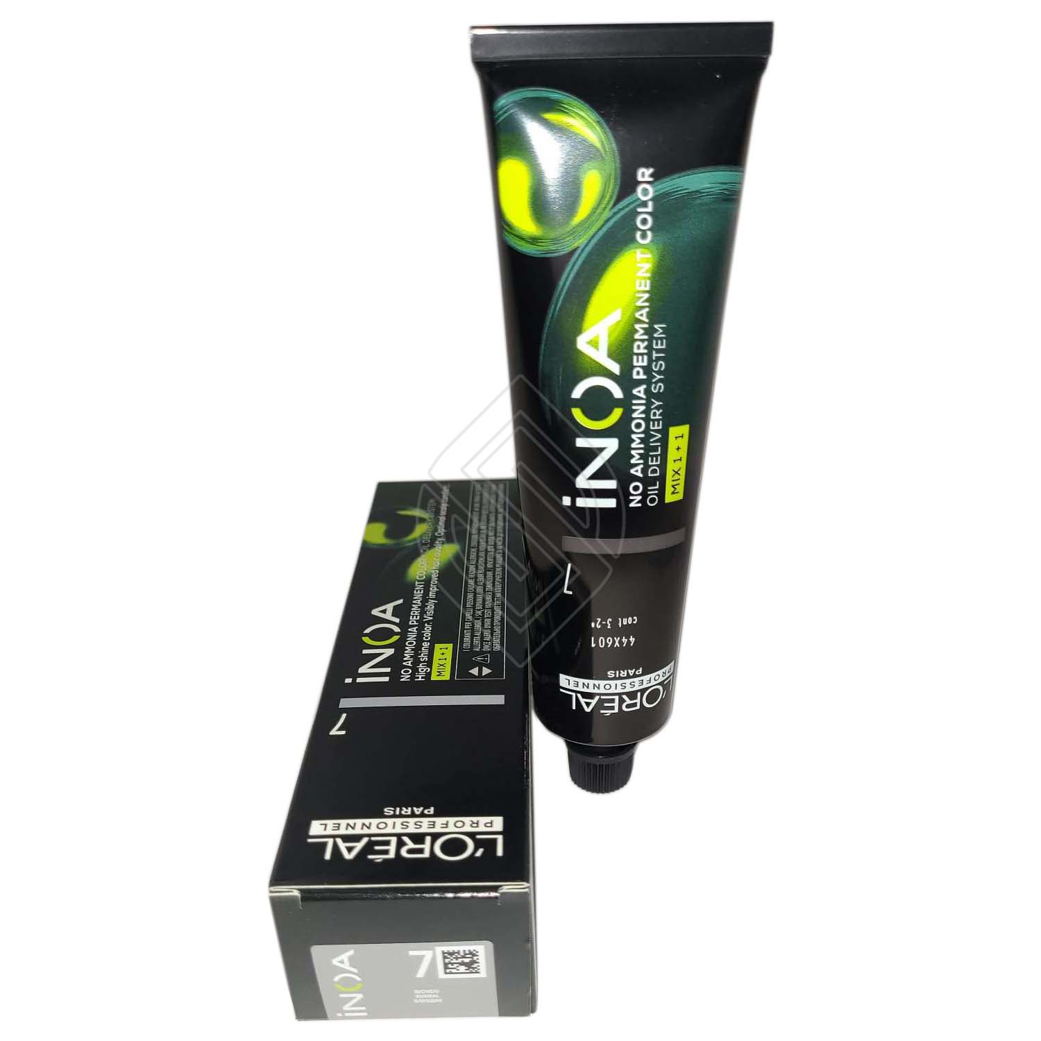 Loreal Professionnel Paris Inoa #7 Blonde No Ammonia Permanent Hair Color Original-7/7N 2 Ounce 60 Gram | SellerSpree