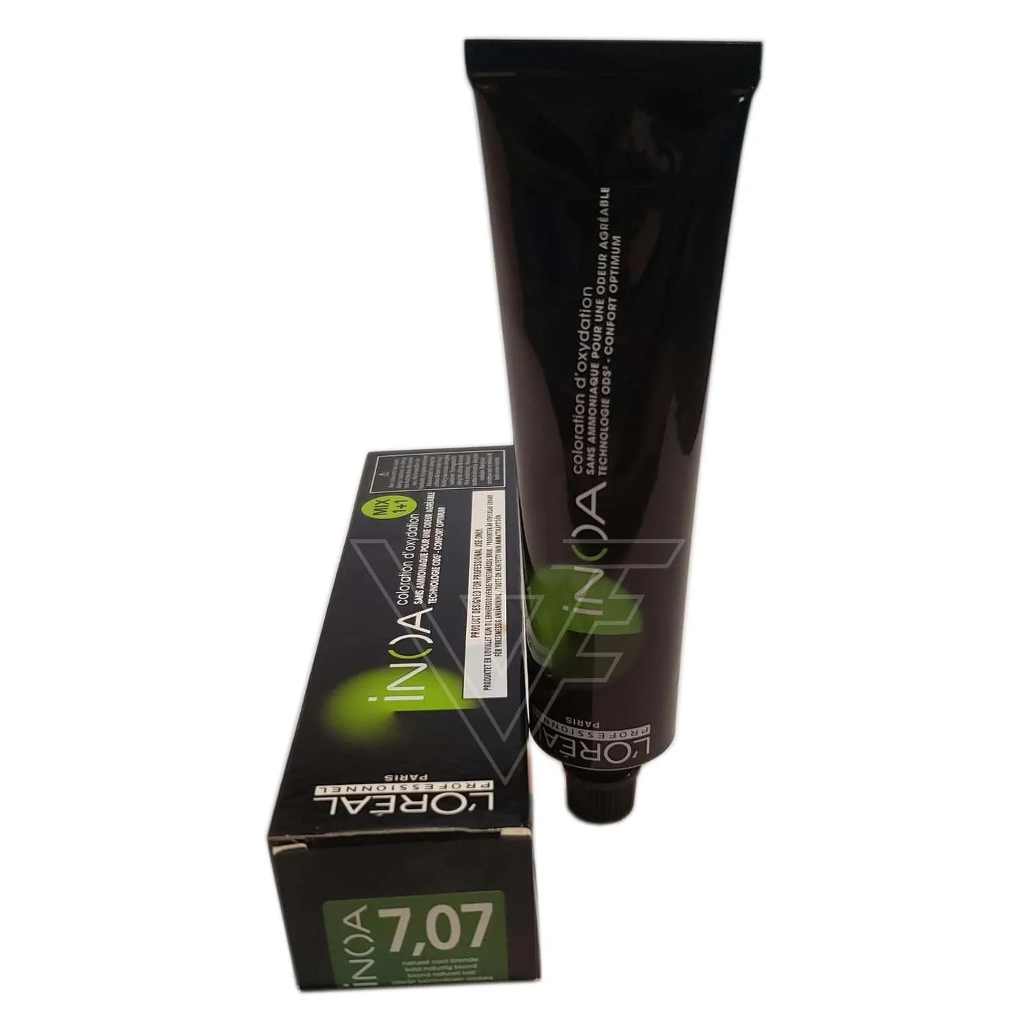 Loreal Professionnel Paris Inoa #7.07 Natural Cinder Blonde No Ammonia Permanent Hair Color Original-7.07/7ngr 2oz 60g | SellerSpree