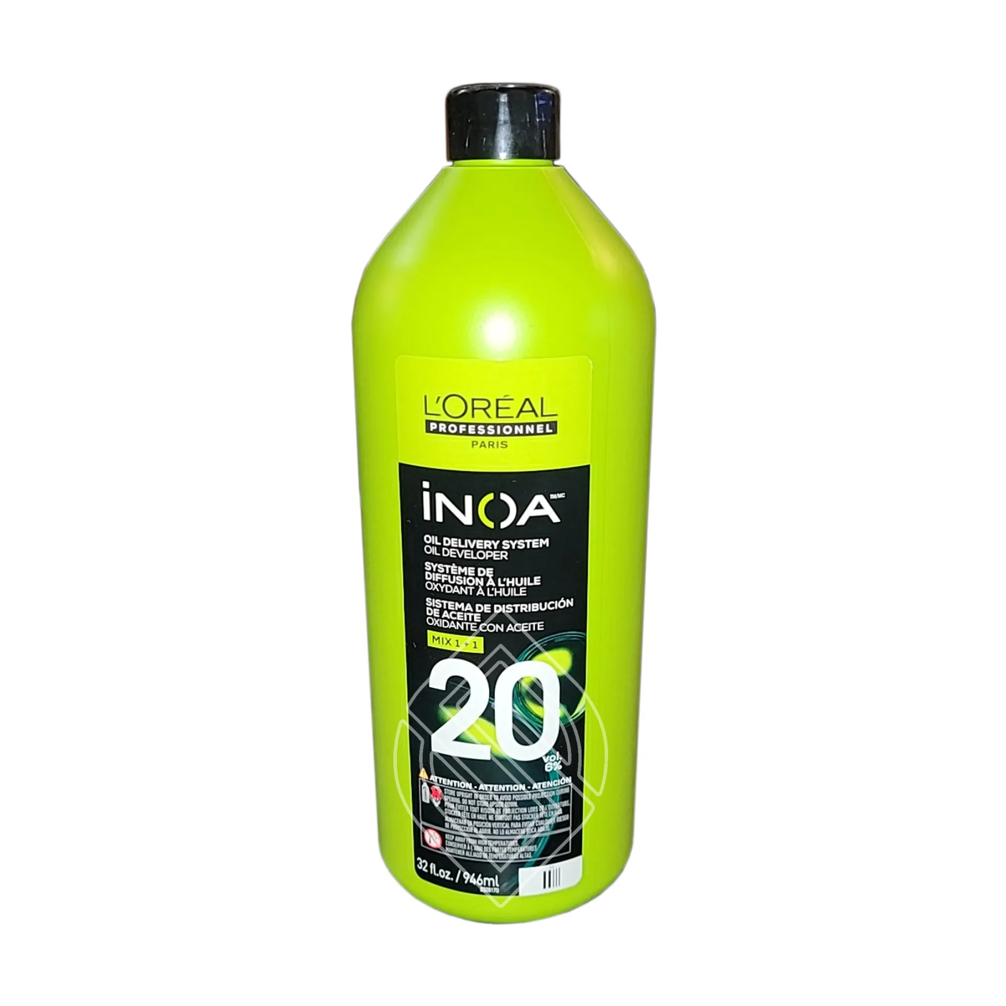 Loreal Professionnel Paris Inoa Rich Developer 20 Volume 6% ODS2 Technology 32 Ounce 946 Milliliters | SellerSpree