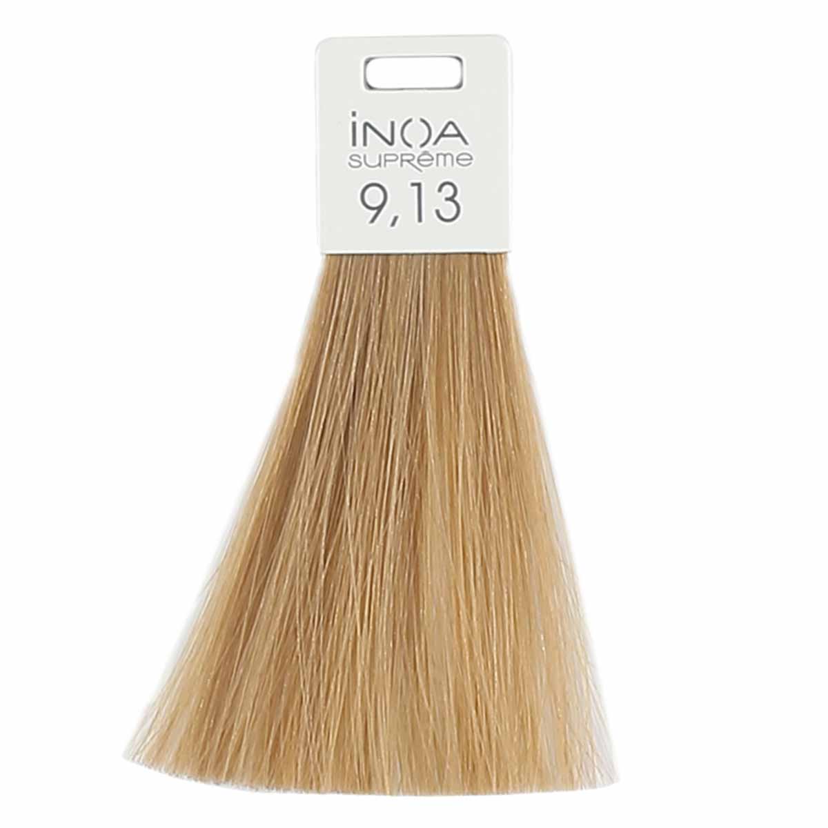 Loreal Professionnel Paris Inoa Supreme #9.13 Very Light Ash Gold Permanent Haircolor No Ammonia Euro-Pack-For-9.13/9BG 2.1 Ounce 60 Gram | SellerSpree