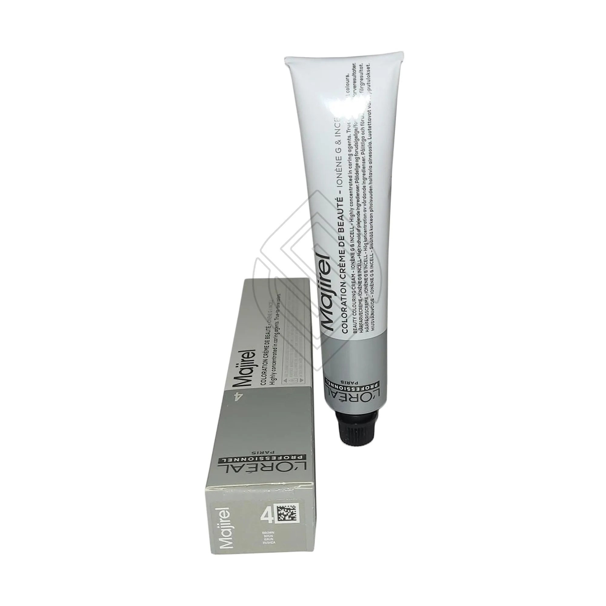 Loreal Professionnel Paris Majirel #4 Natural Medium Brown Ionene G Incell Permanent Hair Color Originally-4/4N 1.7 Ounce 50 Milliliters | SellerSpree