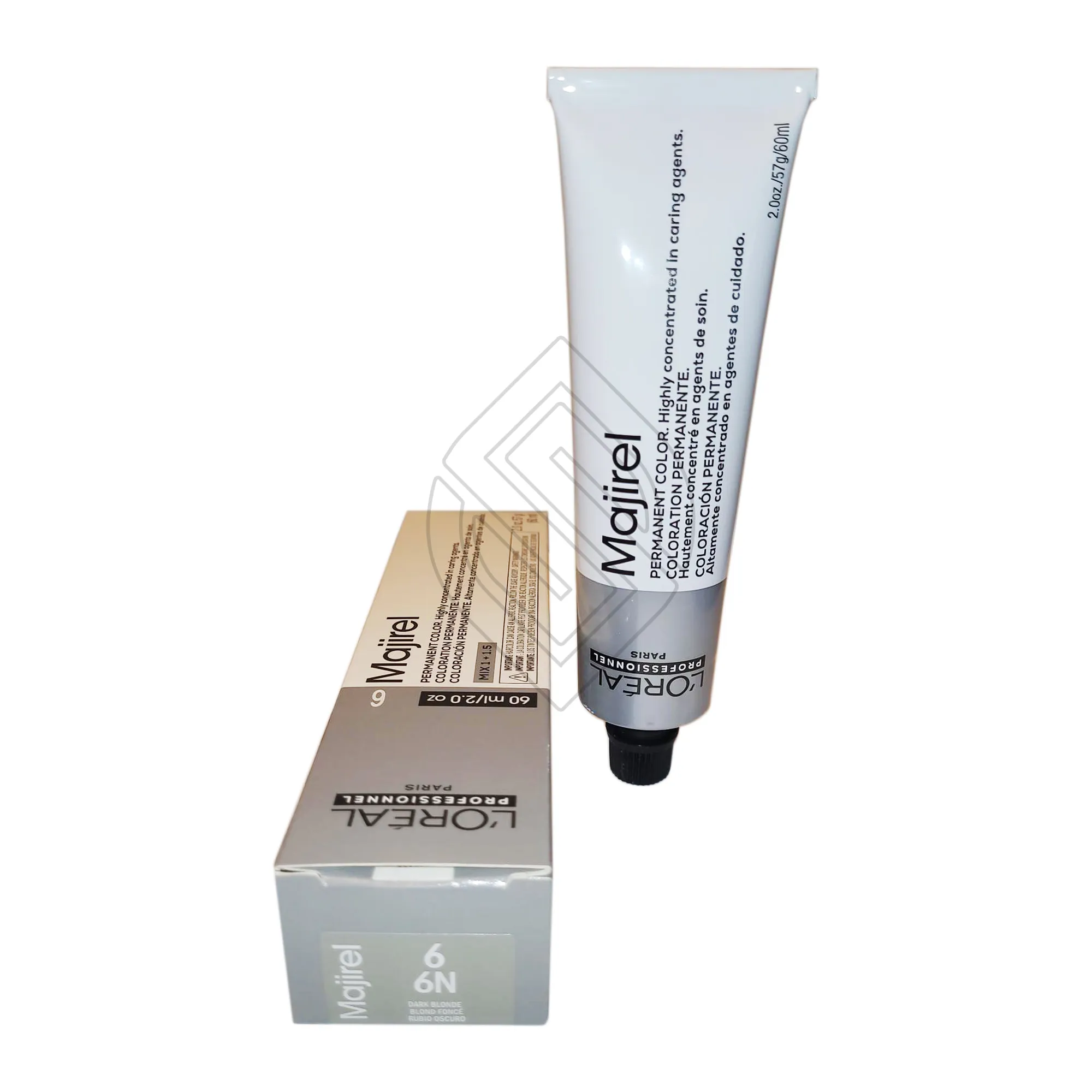 Loreal Professionnel Paris Majirel 6/6N Dark Blonde Permanent Hair Color 2 Ounce 60 Milliliters | SellerSpree