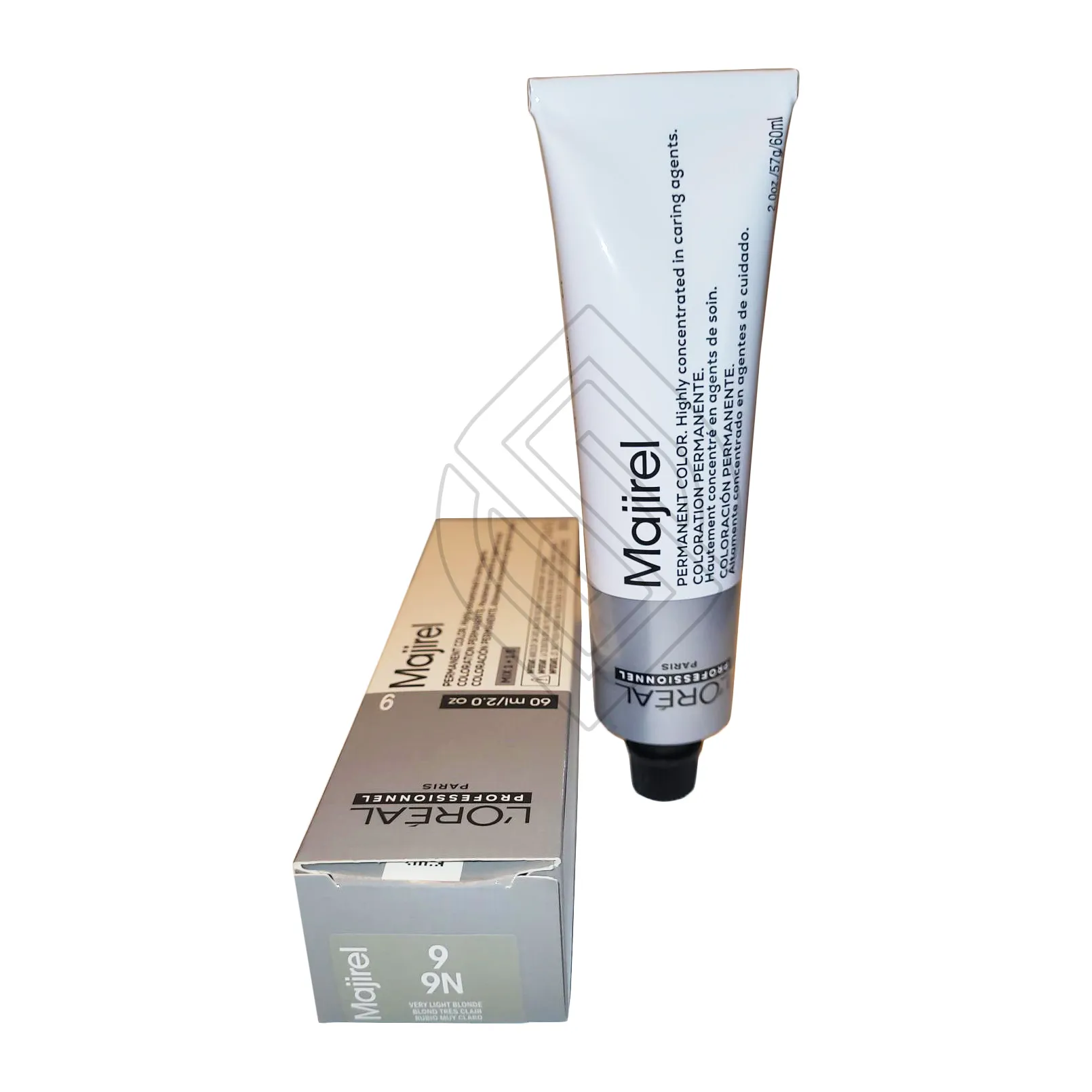 Loreal Professionnel Paris Majirel 9/9n Lightest Natural Blonde Ionene G Incell Permanent Hair Color 2oz 60ml | SellerSpree