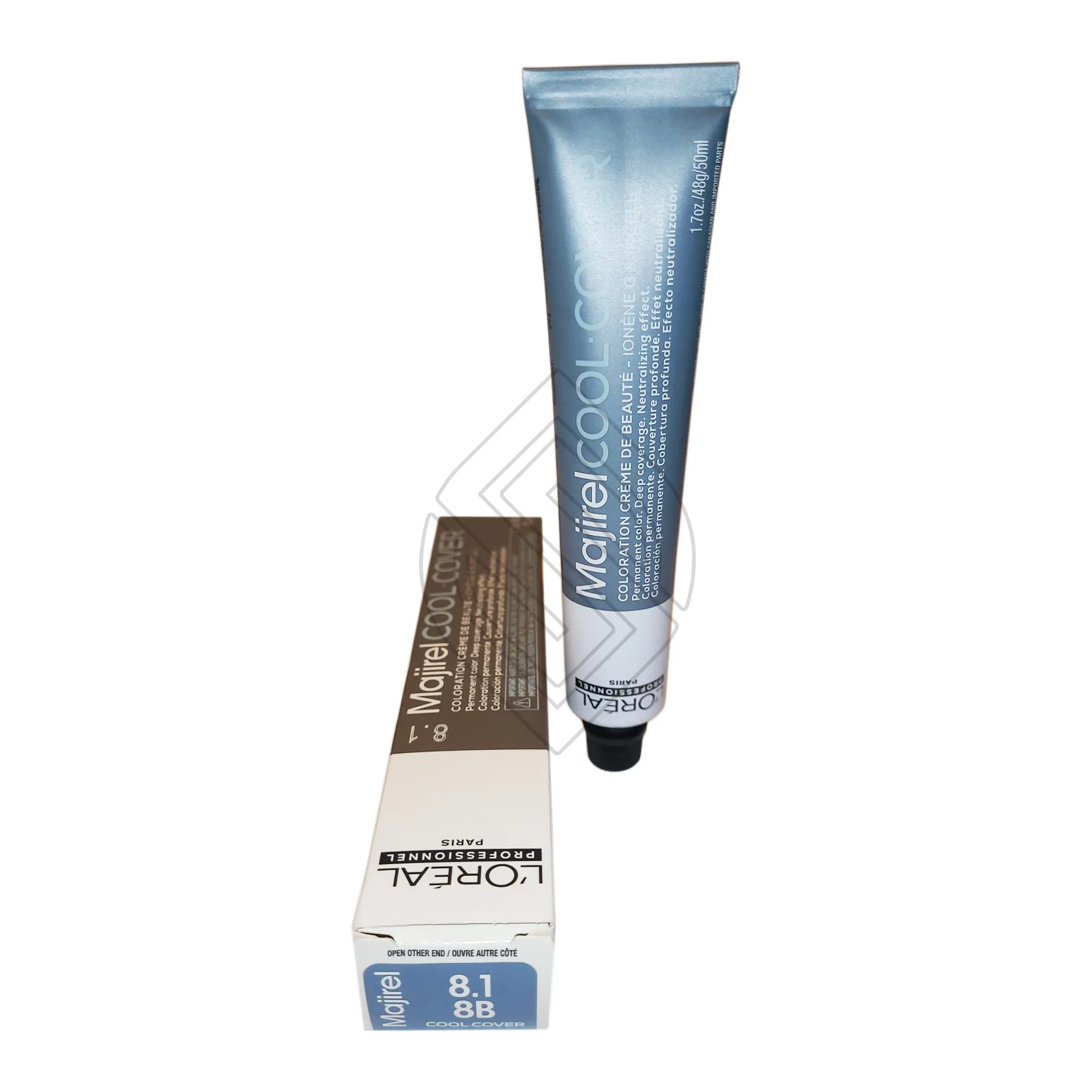Loreal Professionnel Paris Majirel Cool Cover 8.1/8b Light Ash Blonde Ionene G Incell Permanent Hair Color 1.7oz 50ml | SellerSpree