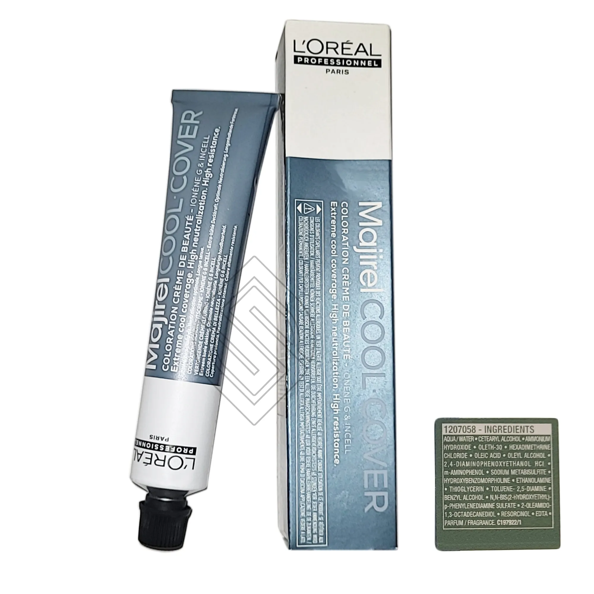 Loreal Professionnel Paris Majirel Cool Cover #9.3 Light Blonde Gold Ionene G Incell Permanent Hair Color Euro=9.3/9G 1.7 Ounce 50 Milliliters | SellerSpree