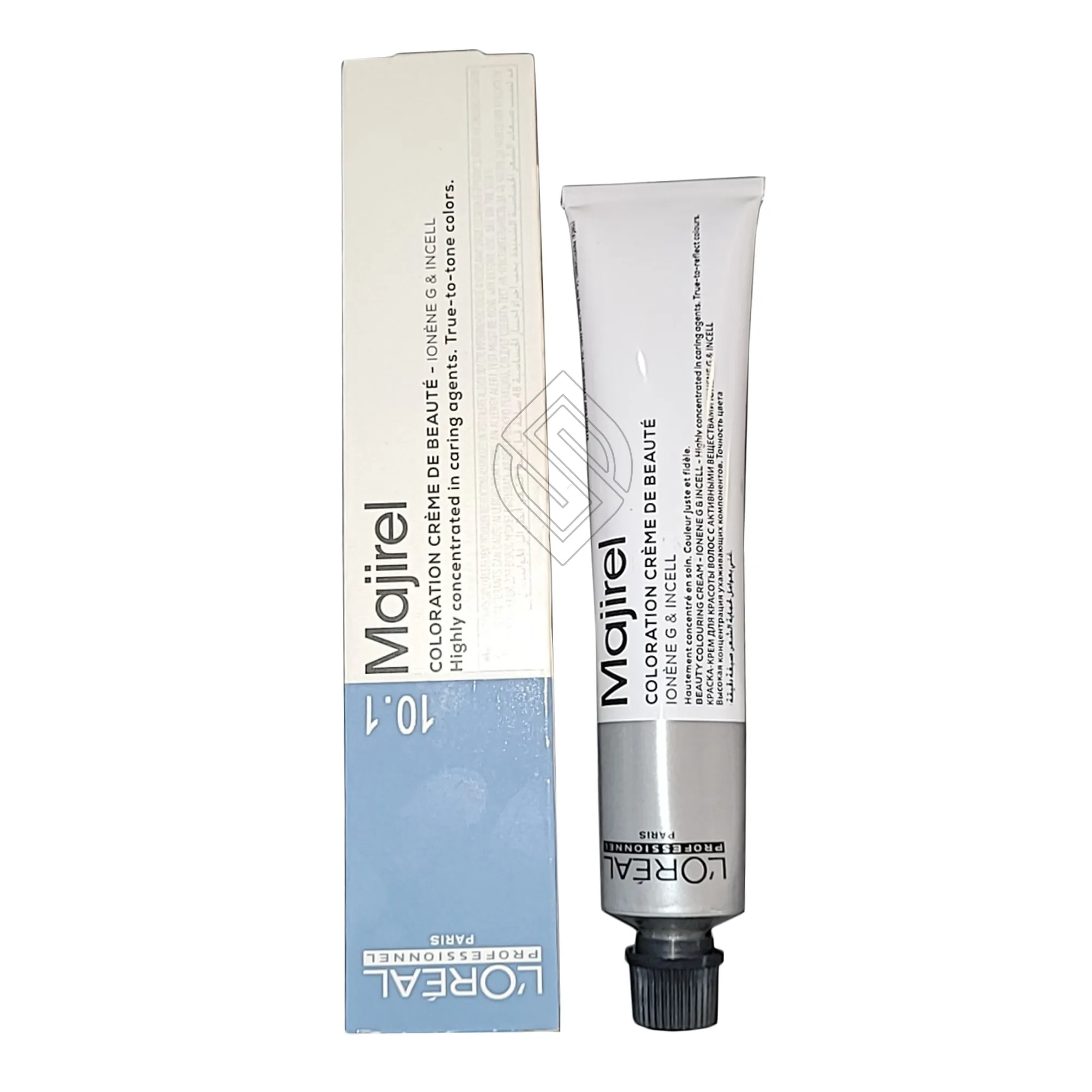 Loreal Professionnel Paris Majirel Cool Inforced #10.1 Extra Light Blonde Ash Ionene G Incell Permanent Hair Color Original-10.1/10B 1.7 Ounce 50 Milliliters | SellerSpree