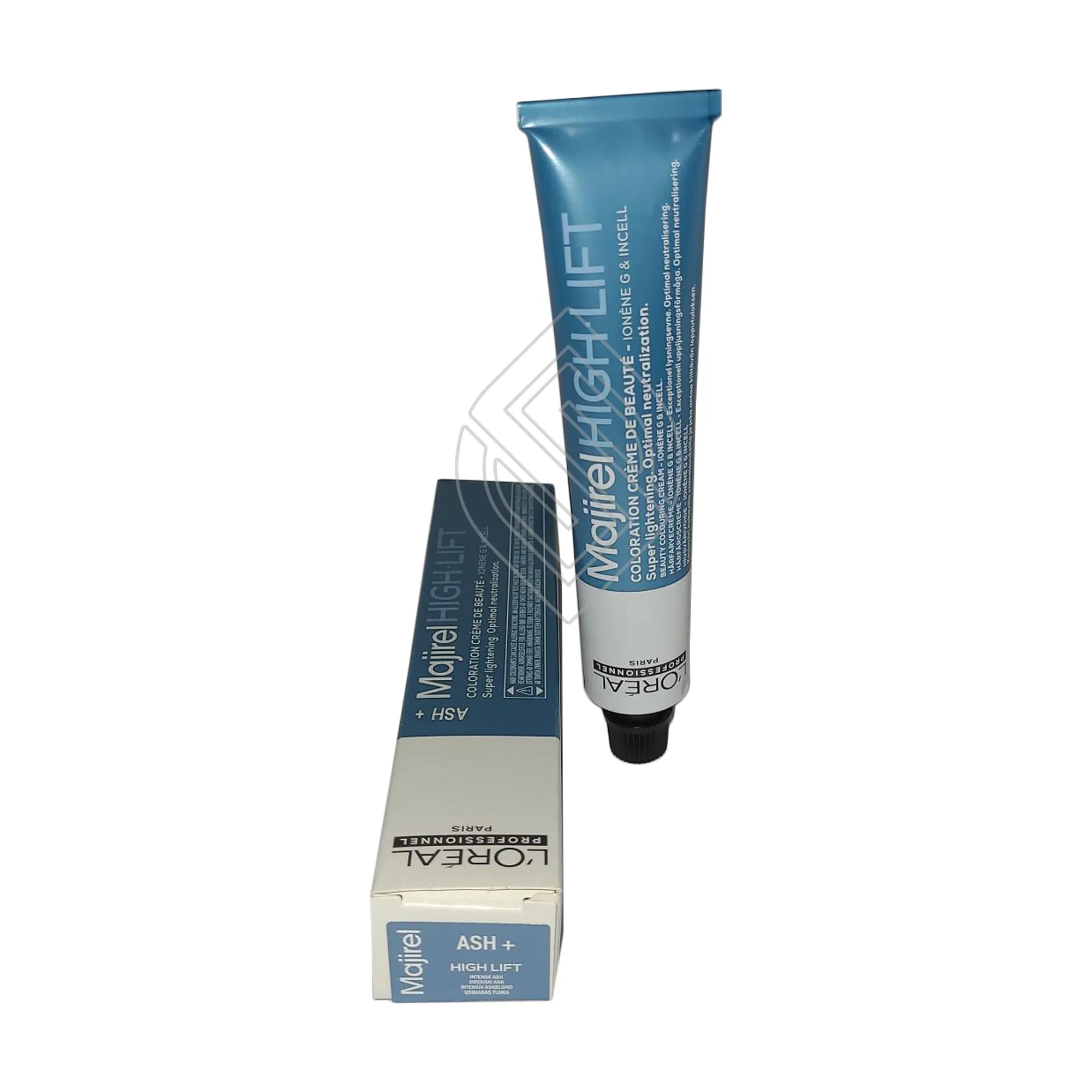 Loreal Professionnel Paris Majirel High Lift Ash+ Ionene G Incell Permanent Hair Color Euro-Pack-For-.11/BB 1.7 Ounce 50 Milliliters | SellerSpree
