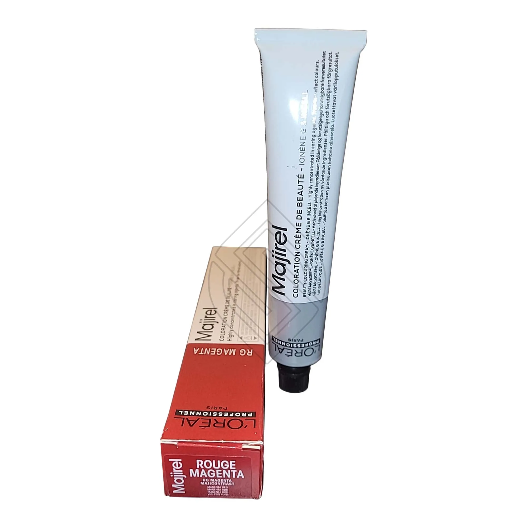 Loreal Professionnel Paris Majirel Majicontrast Rouge Magenta Ionene G Incell Permanent Hair Color 1.7 Ounce 50 Milliliters | SellerSpree
