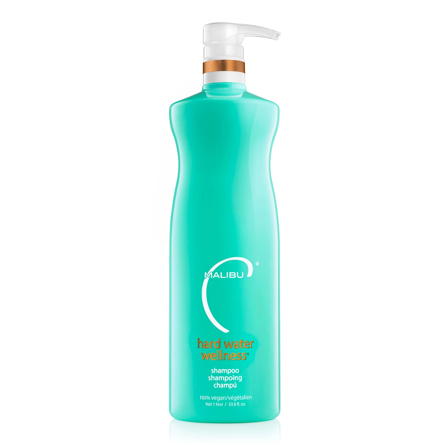 Malibu C Professional Hard Water Wellness Shampoo 33.8 Ounce 1 Liter | SellerSpree