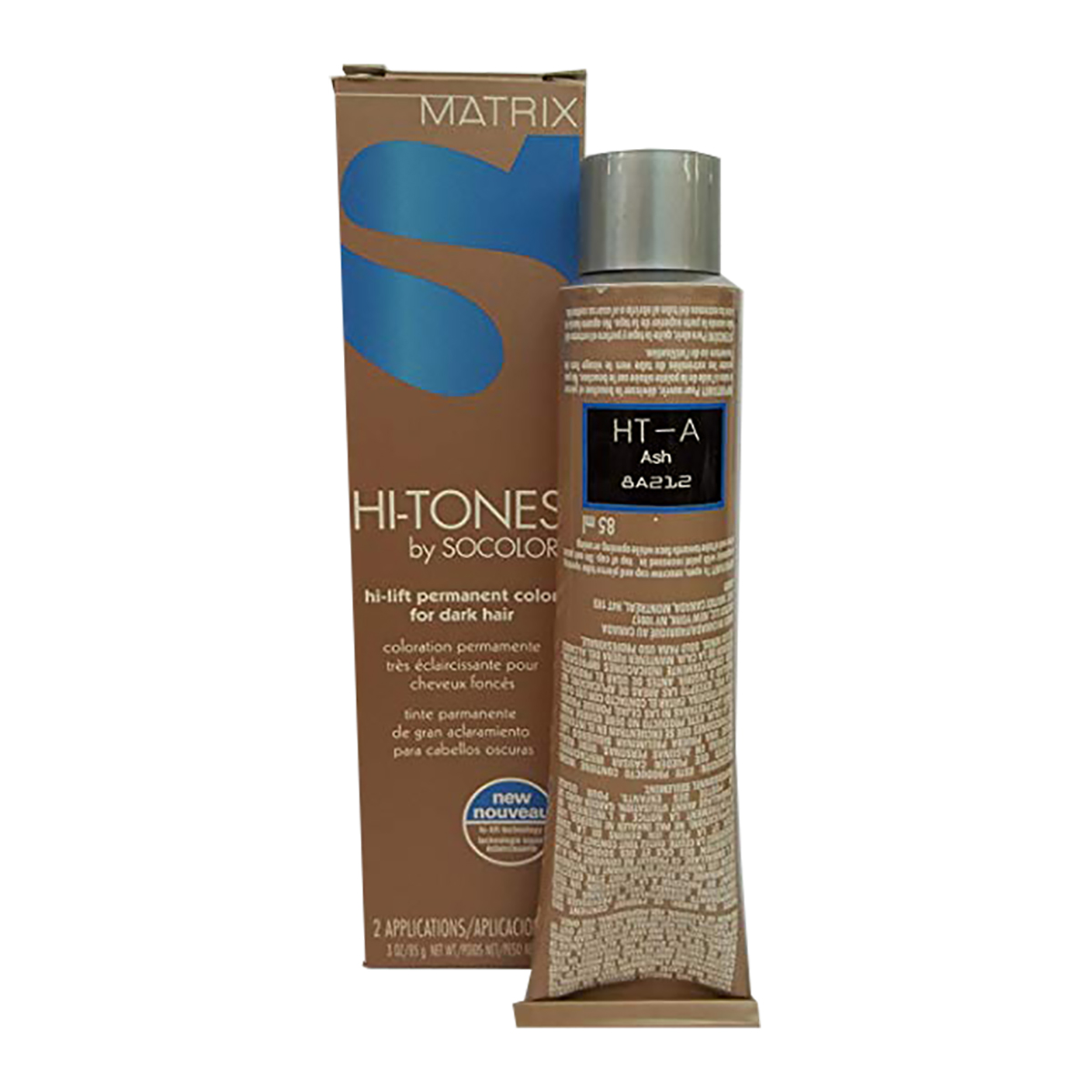 Matrix Hi-Tones By Socolor HT-A Hi-Lift Permanent Color for Dark Hair 3 Ounce 75 Milliliters | SellerSpree