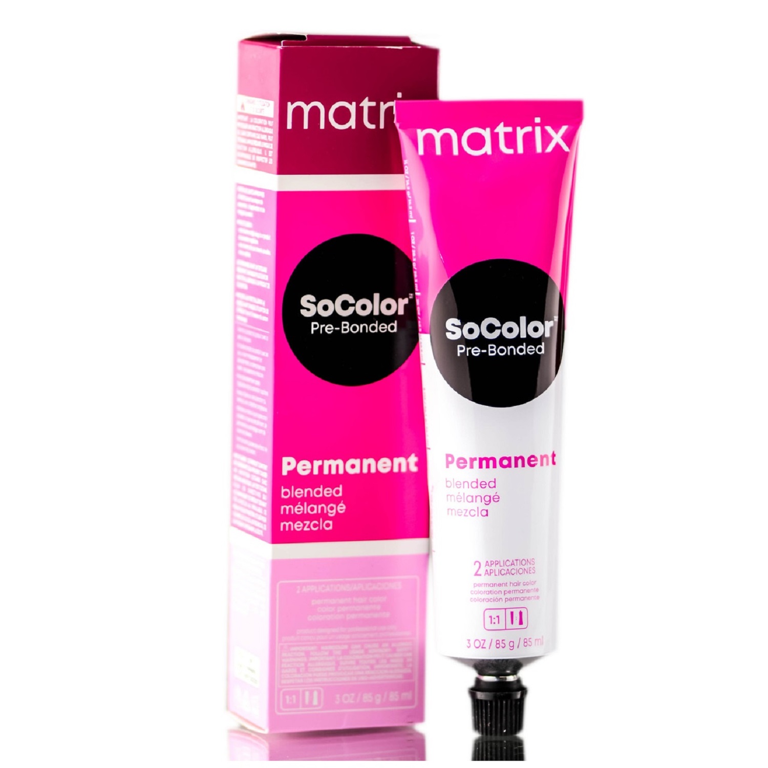 Matrix Socolor Pre-Bonded 5NA Medium Brown Neutral Ash Permanent Blended Hair Color 3 Ounce 85 Milliliters | SellerSpree
