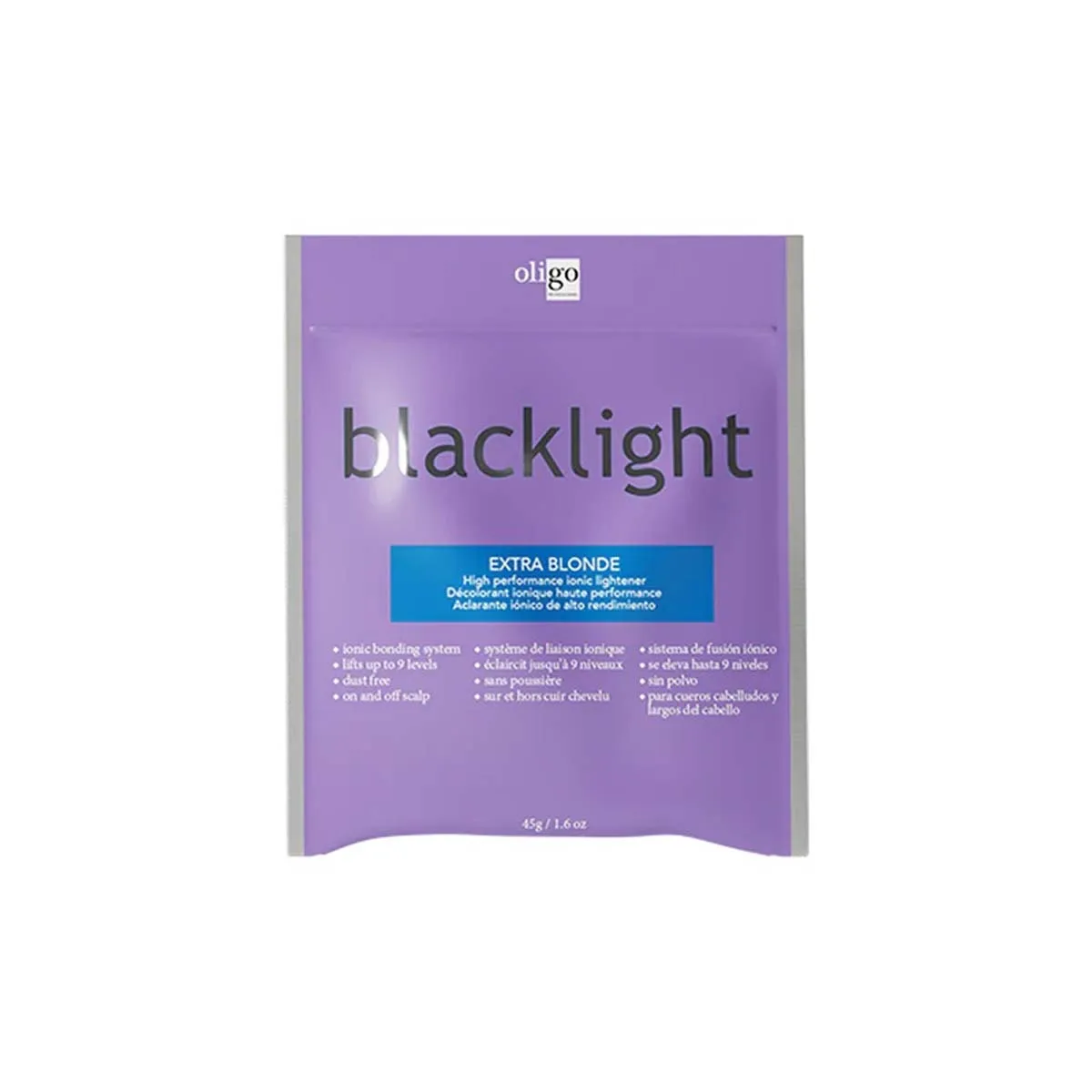 Oligo Blacklight Extra Blonde Bleach High Performance Ionic Lightener 1.6 Ounce 45 Gram | SellerSpree