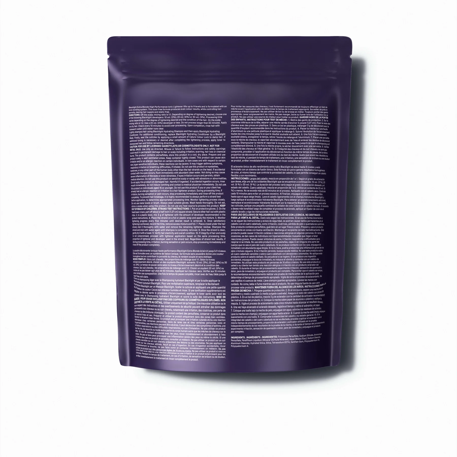 Oligo Blacklight Extra Blonde High Performance Ionic Lightener 1lb 450g | SellerSpree