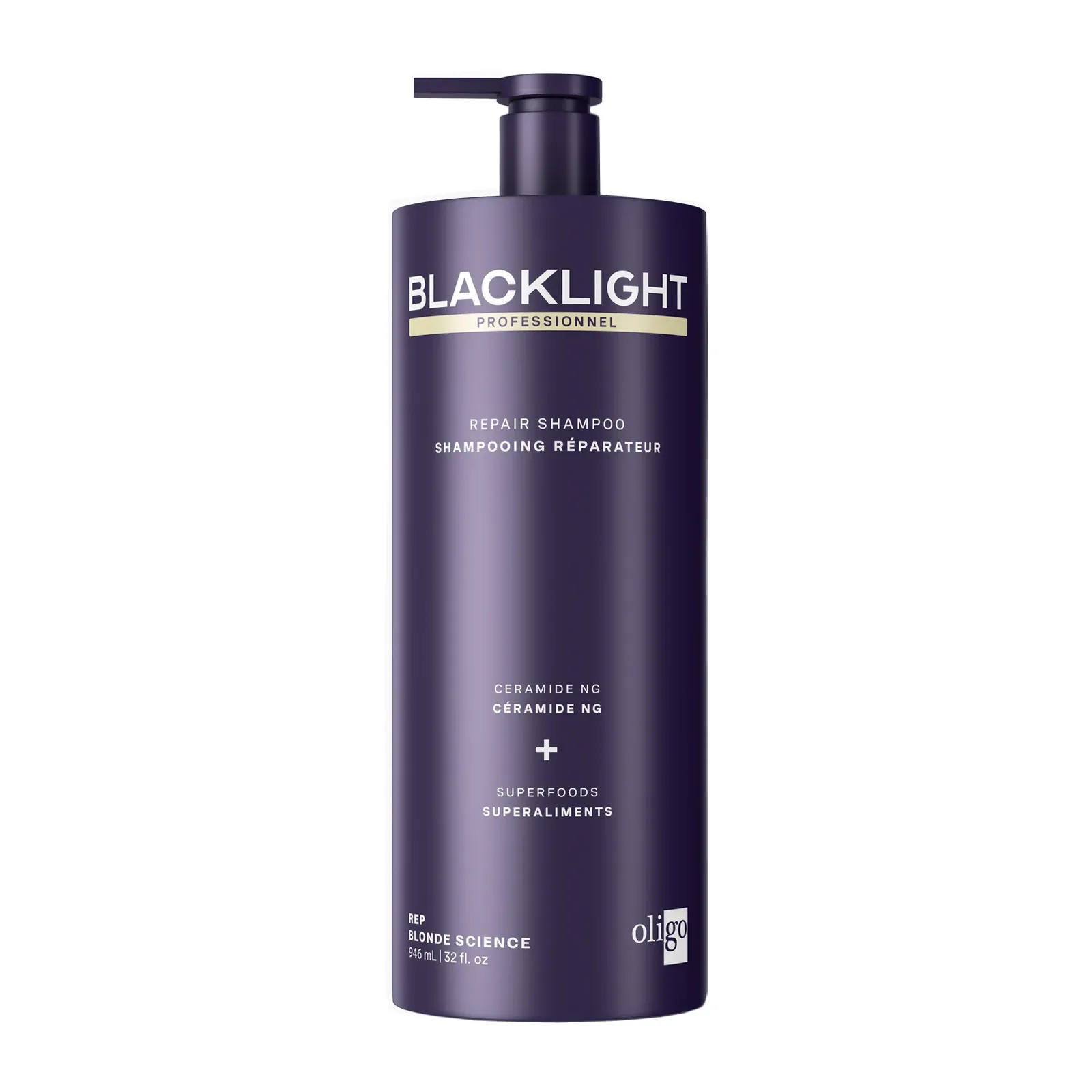 Oligo Blacklight Professional REP Repair Shampoo 32 Ounce | SellerSpree