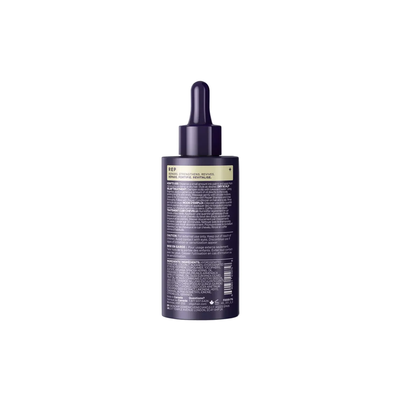 Oligo Blacklight REP Hair And Scalp Oil 1.5 Ounce | SellerSpree