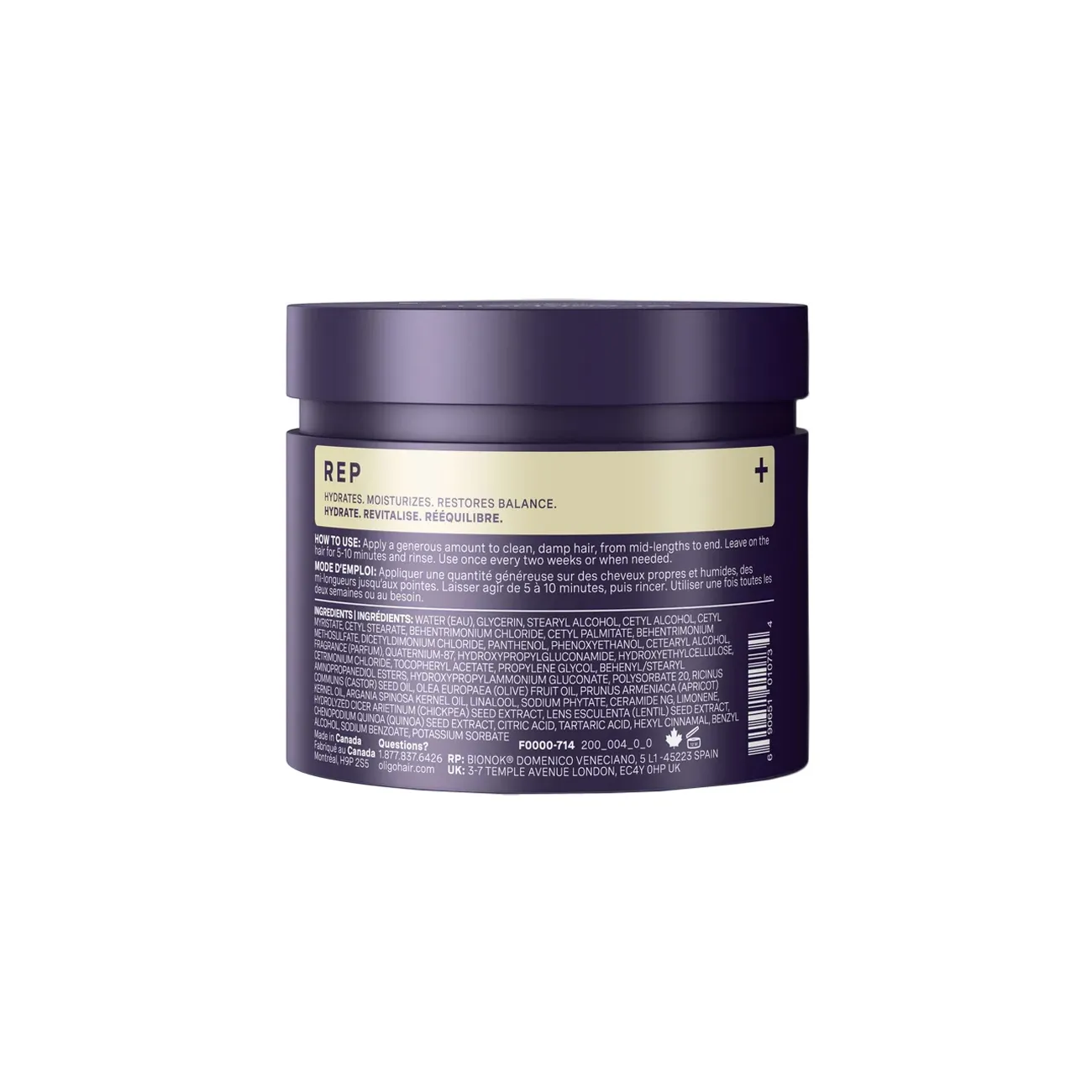 Oligo Blacklight REP Repair Mask 6.8 Ounce | SellerSpree