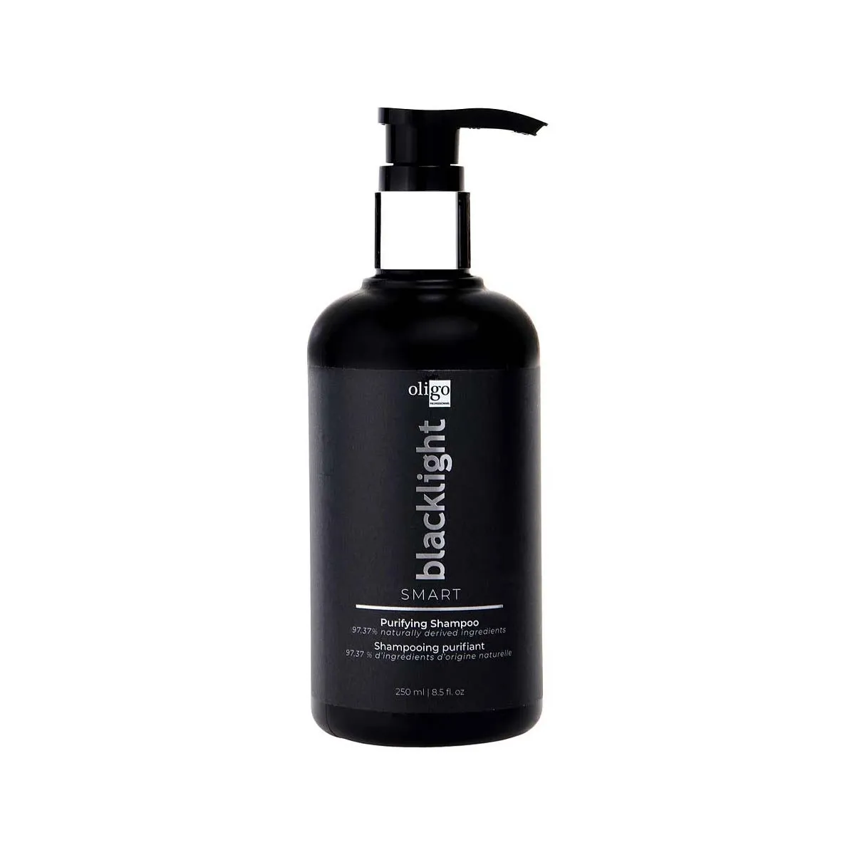 Oligo Blacklight Smart Purifying Shampoo 97.37% Naturally Derived Ingredients 8.5 Ounce 250 Milliliters | SellerSpree