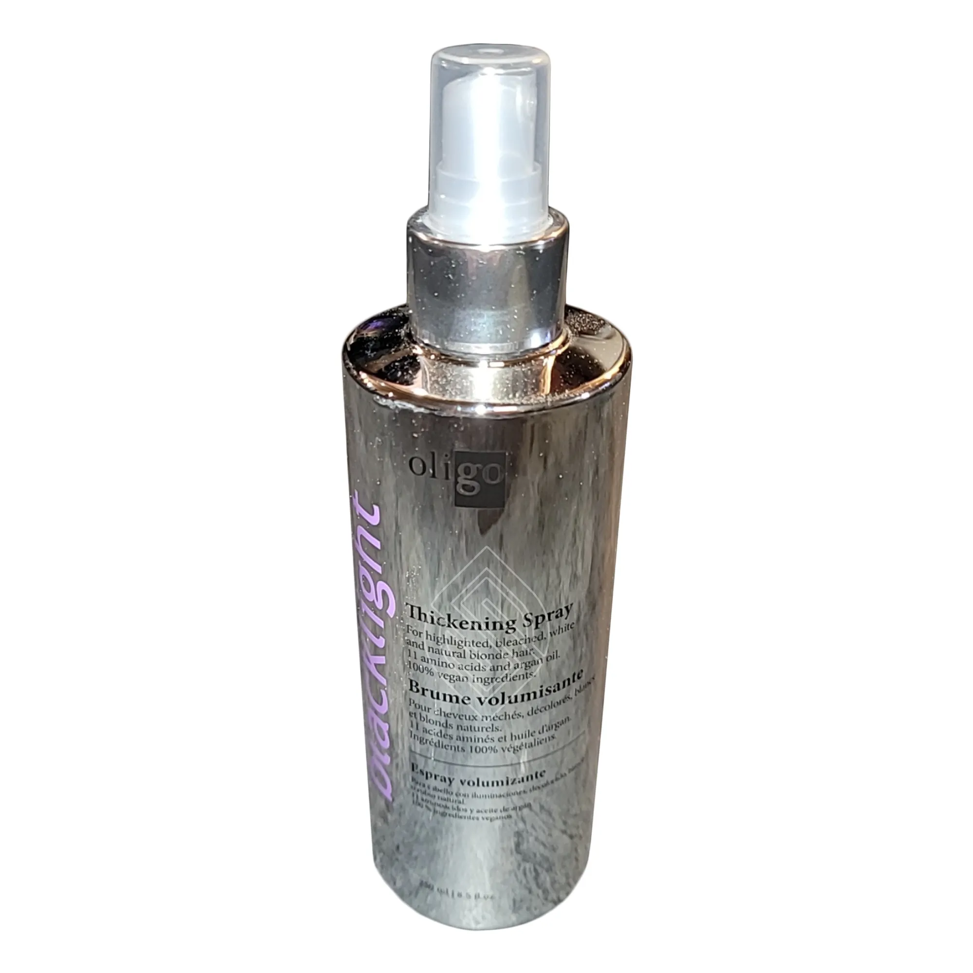 Oligo Blacklight Thickening Spray For Blonde Hair 100% Vegan 8.5 Ounce 250 Milliliters | SellerSpree