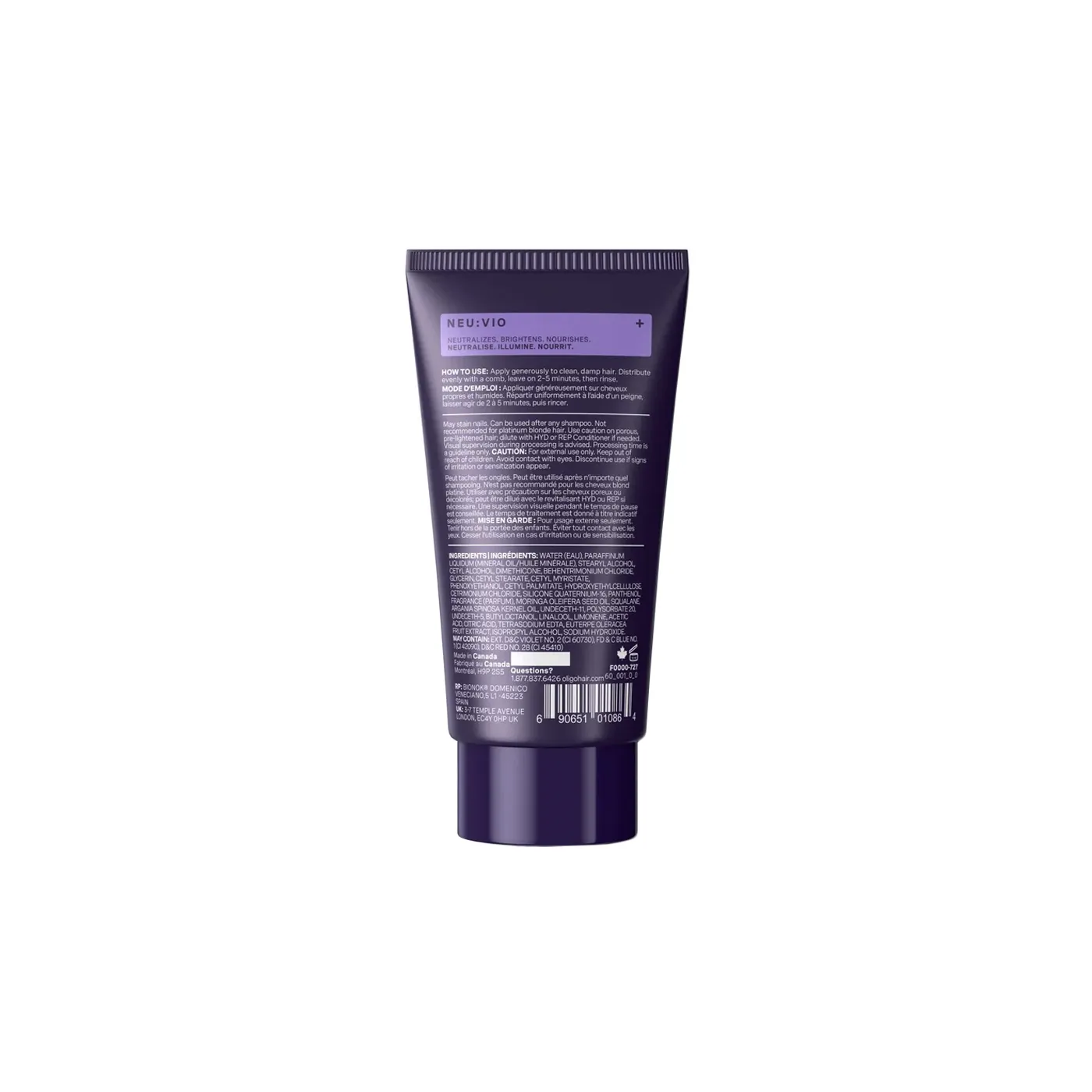 Oligo Blacklight VIO Violet Conditioner 2 Ounce | SellerSpree