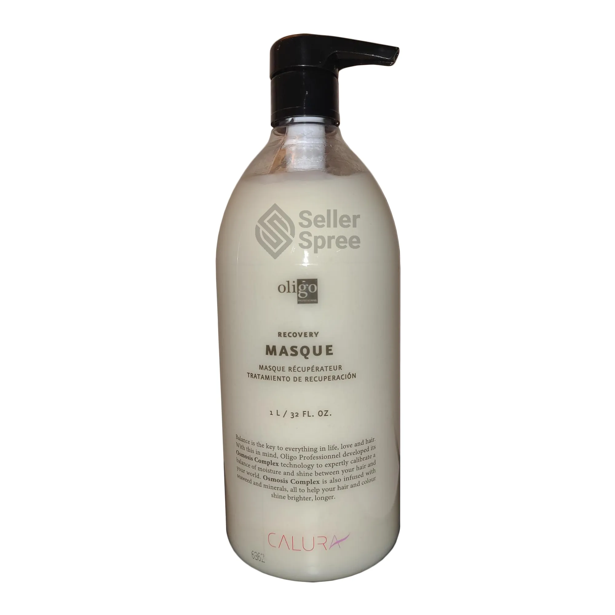 Oligo Calura Recovery Masque Hair Maoisturizing Mask 32 Ounce 1 Liter | SellerSpree