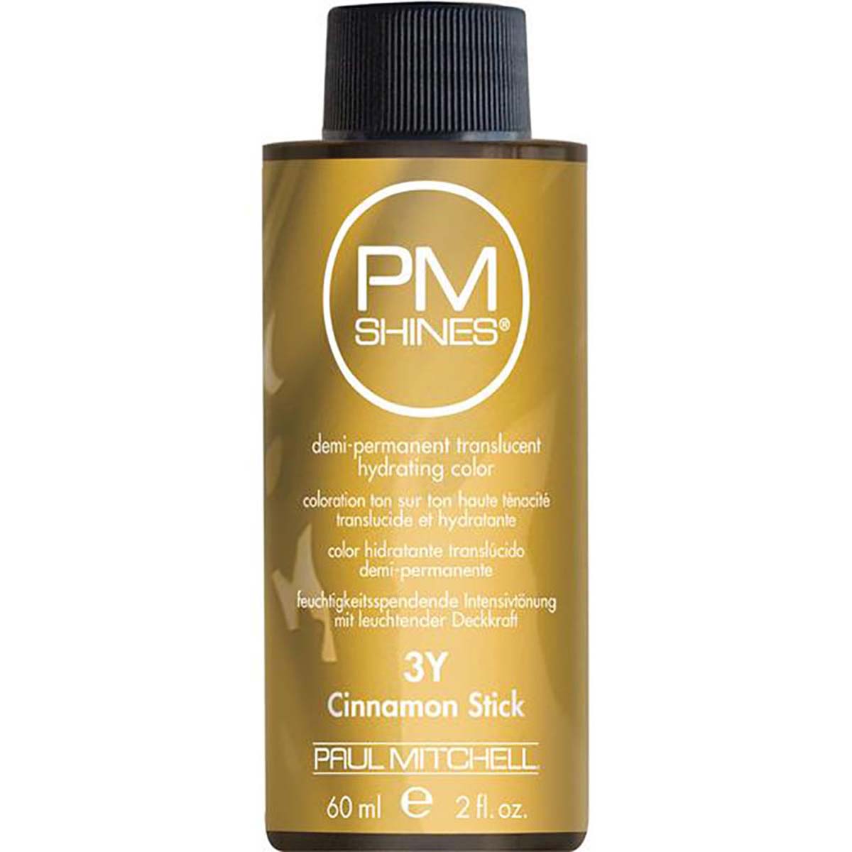 Paul Mitchell PM Shines 3Y Cinnamon Stick Demi-Permanent Translucent Hydrating Color 2 Ounce 60 Milliliters | SellerSpree