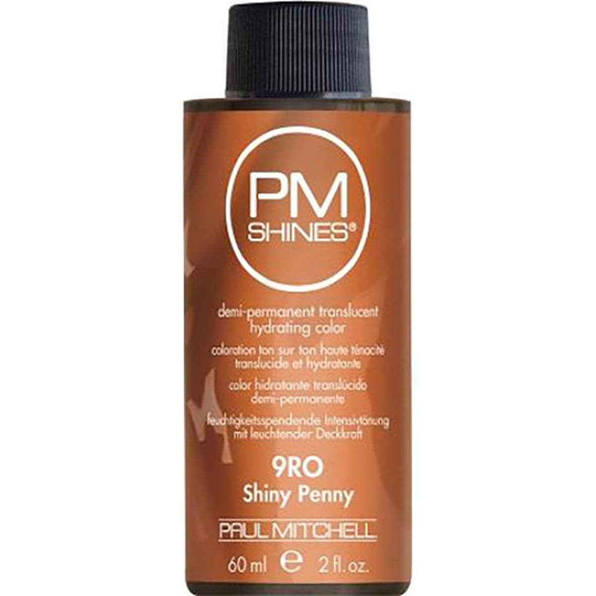 Paul Mitchell PM Shines 9RO Shiny Penny Demi-Permanent Translucent Hydrating Color 2 Ounce 60 Milliliters | SellerSpree